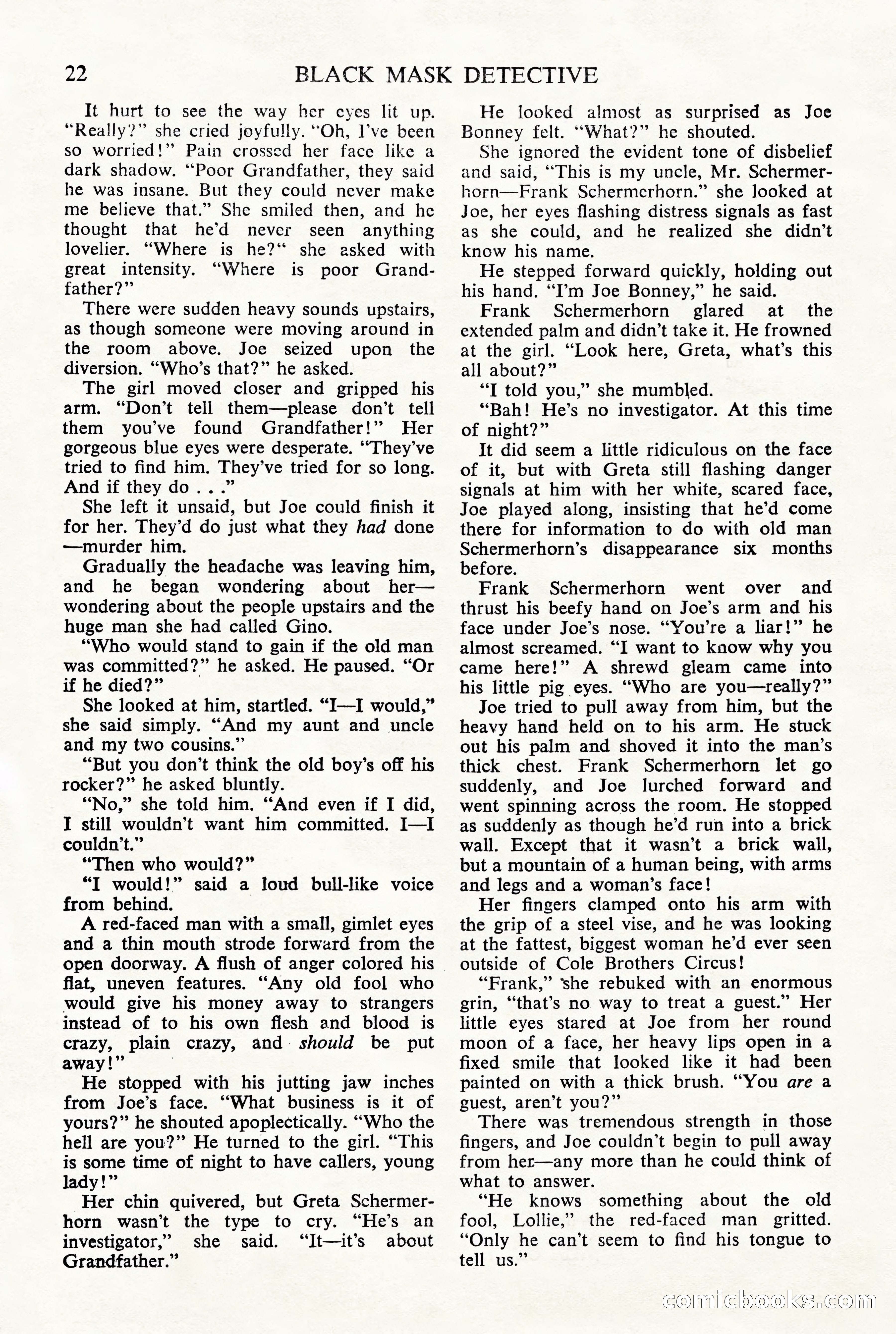 Black Mask Detective, November 1952 (British Edition) — page 24 of 68