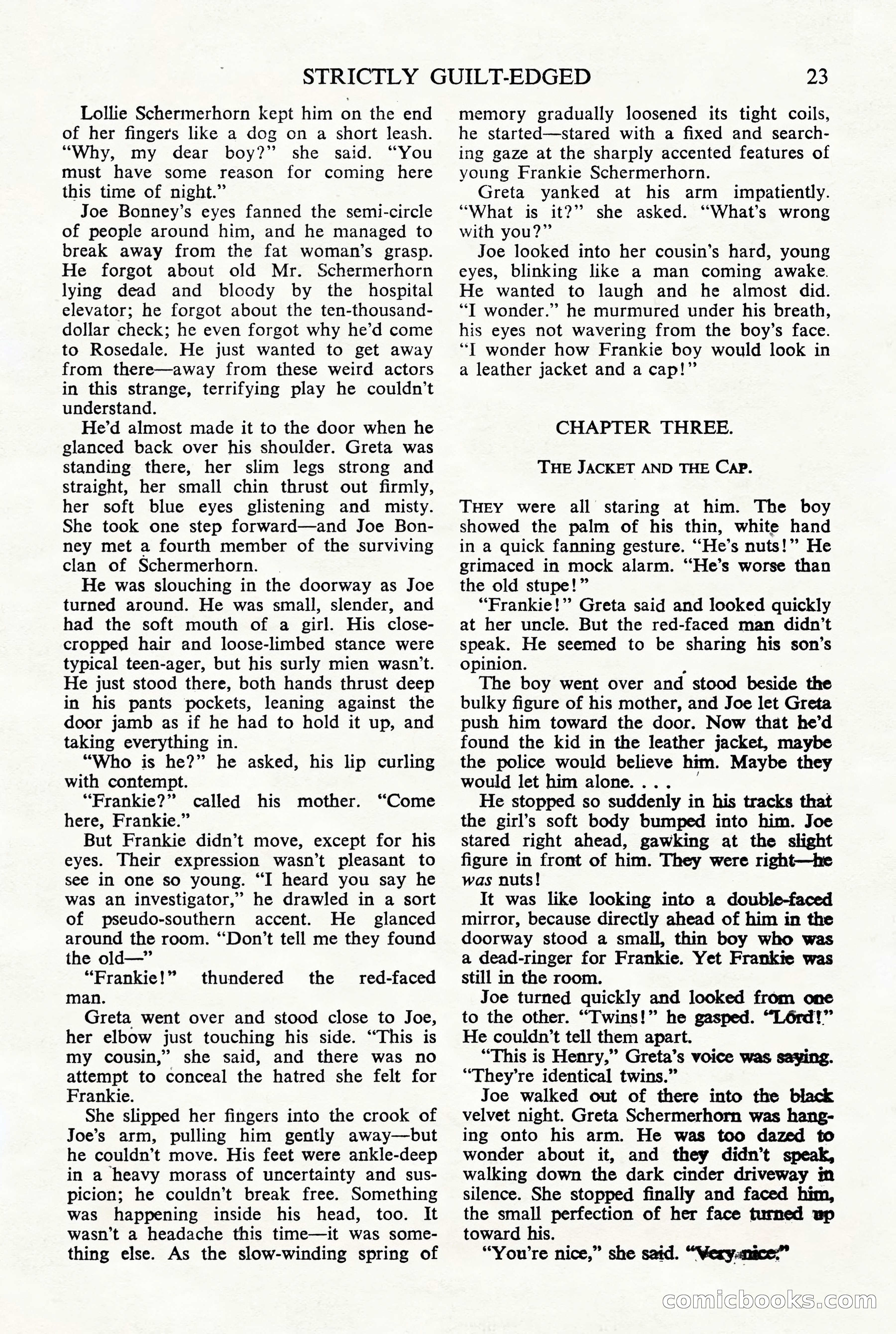 Black Mask Detective, November 1952 (British Edition) — page 25 of 68