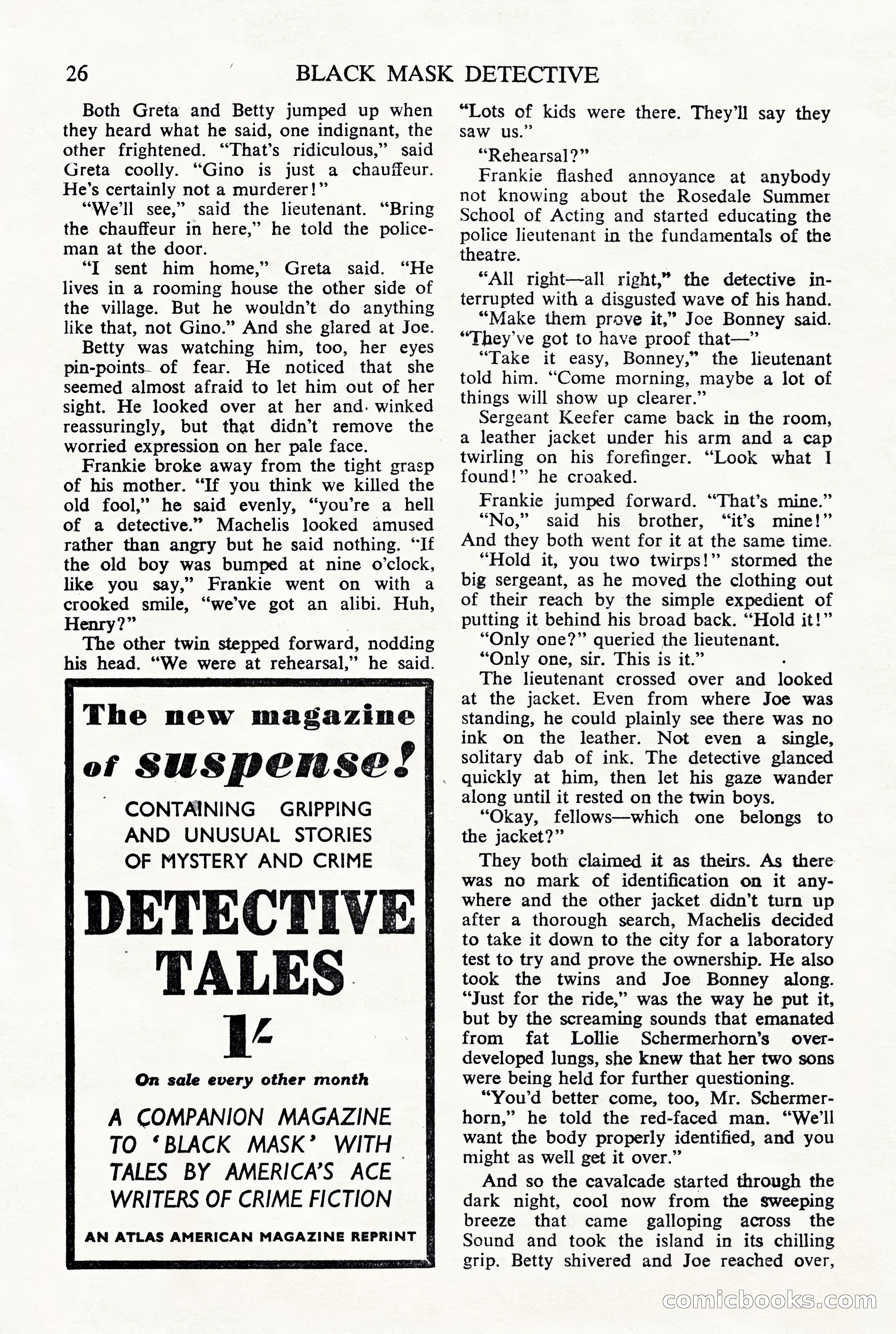 Black Mask Detective, November 1952 (British Edition) — page 28 of 68