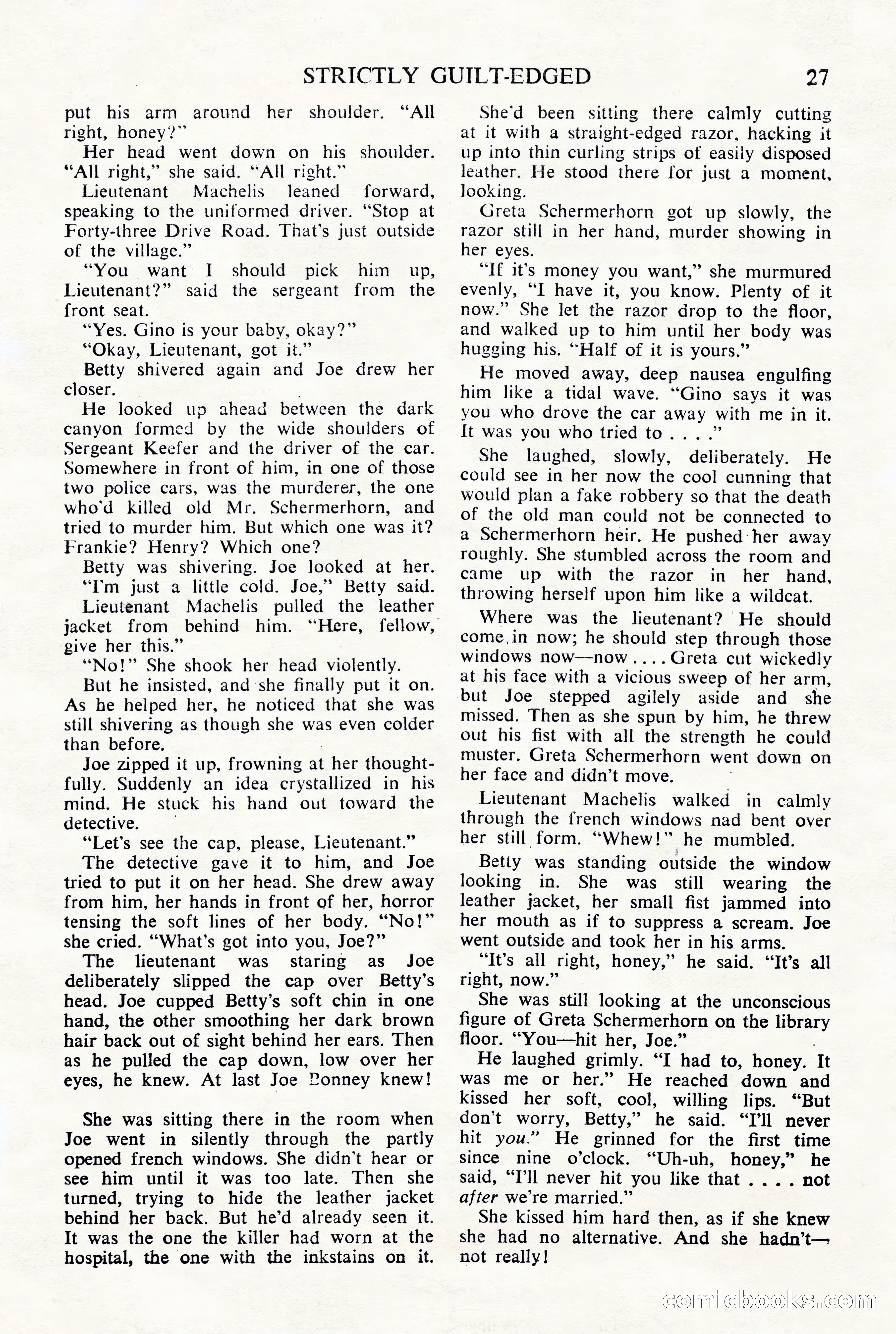 Black Mask Detective, November 1952 (British Edition) — page 29 of 68