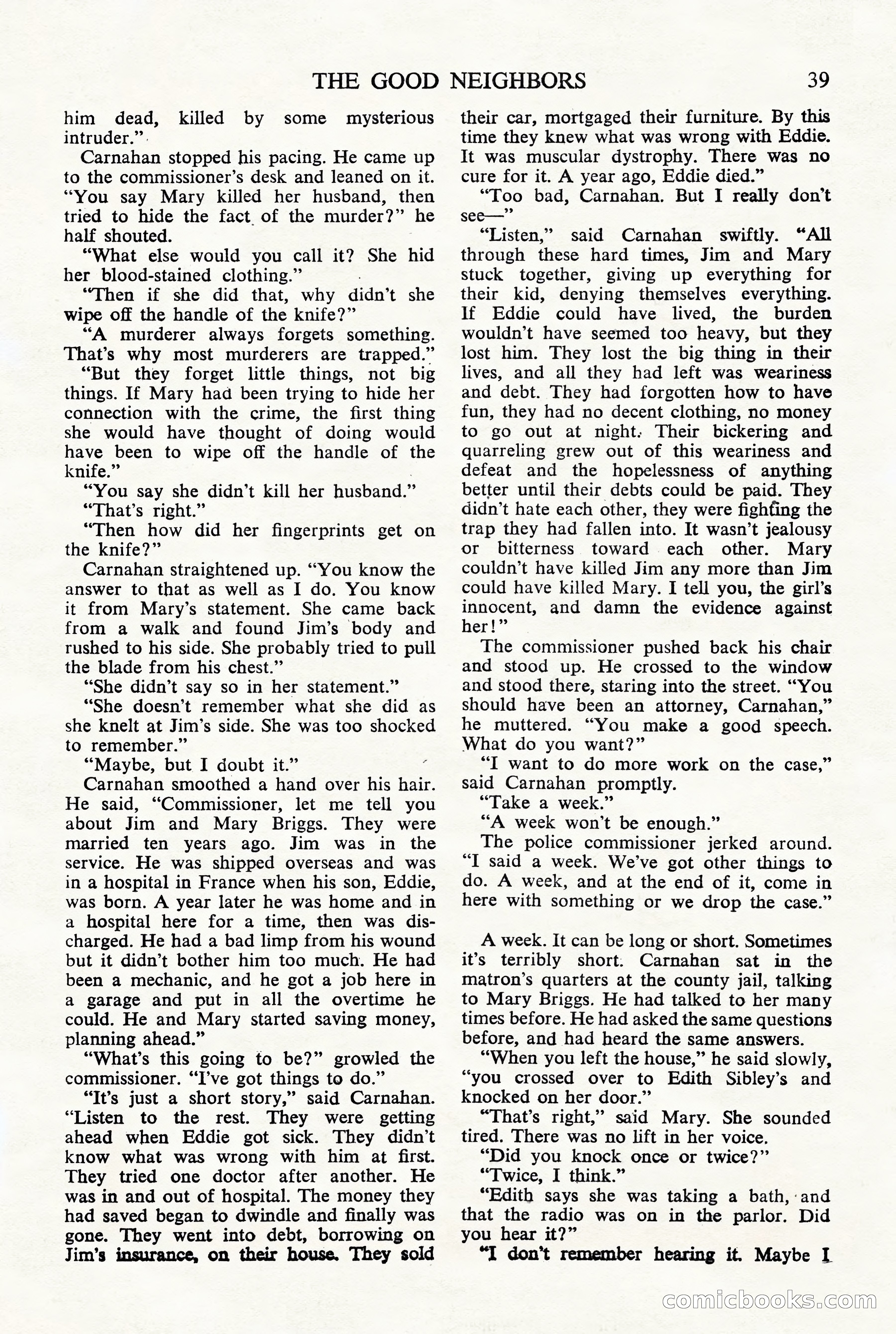 Black Mask Detective, November 1952 (British Edition) — page 41 of 68