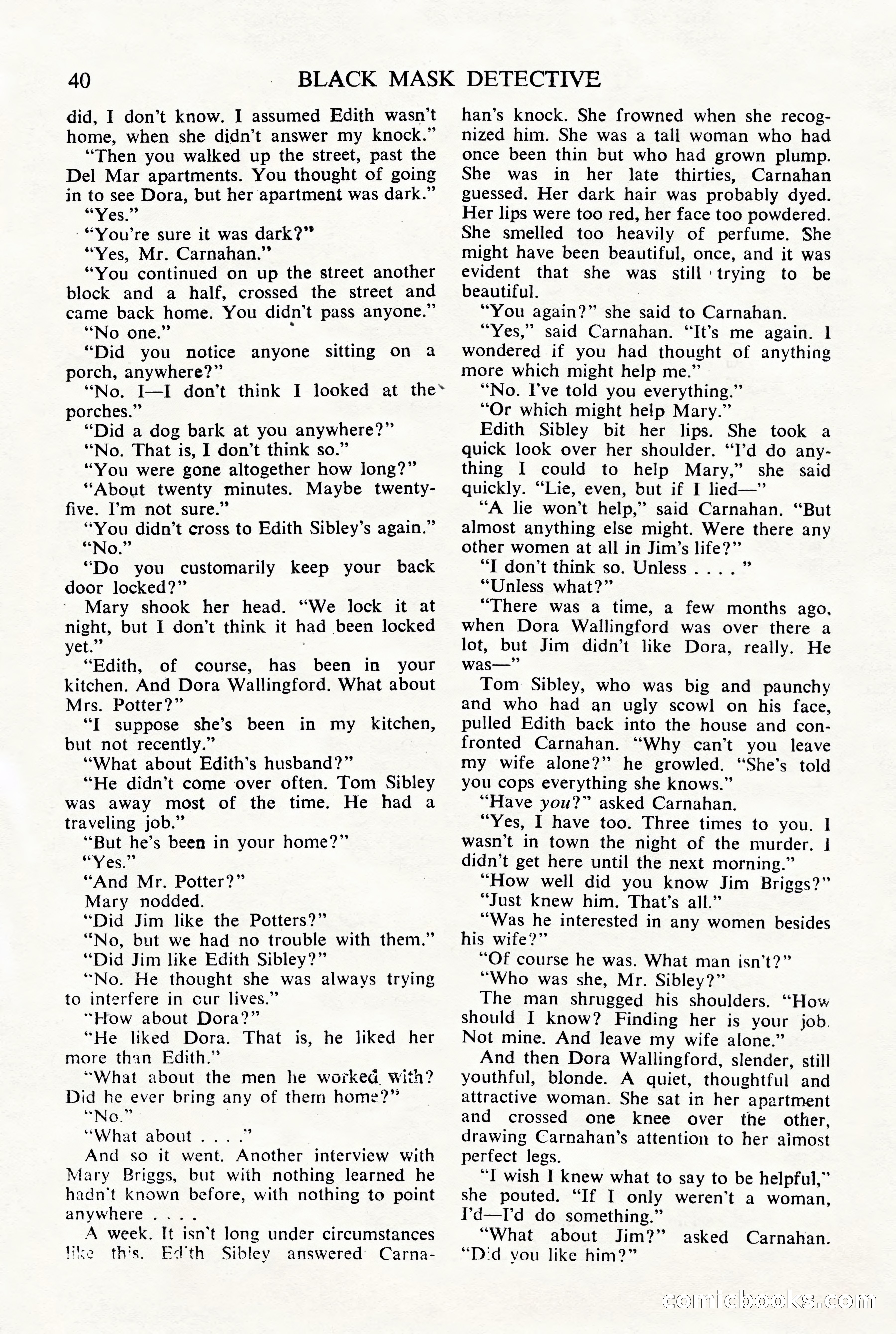 Black Mask Detective, November 1952 (British Edition) — page 42 of 68