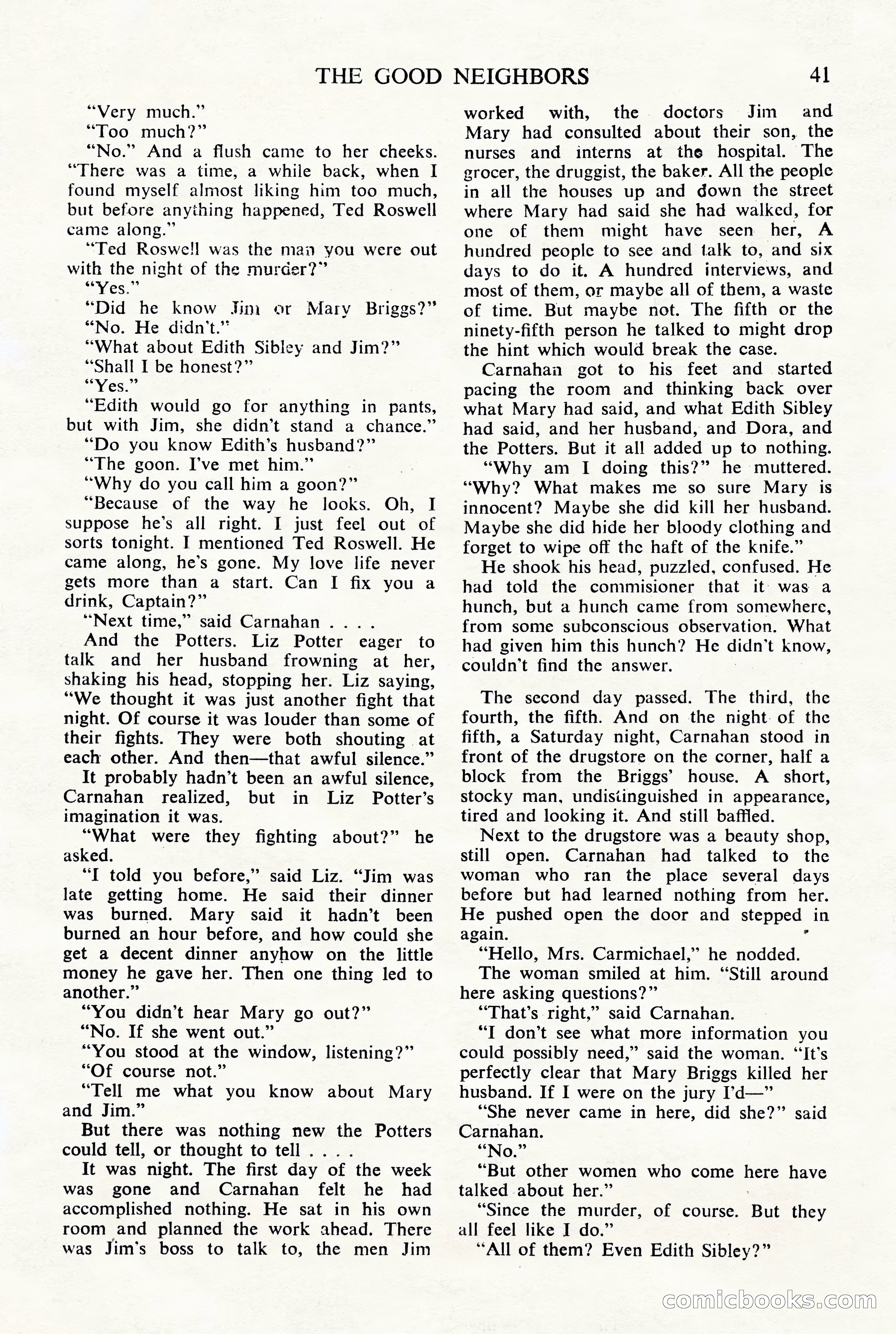 Black Mask Detective, November 1952 (British Edition) — page 43 of 68
