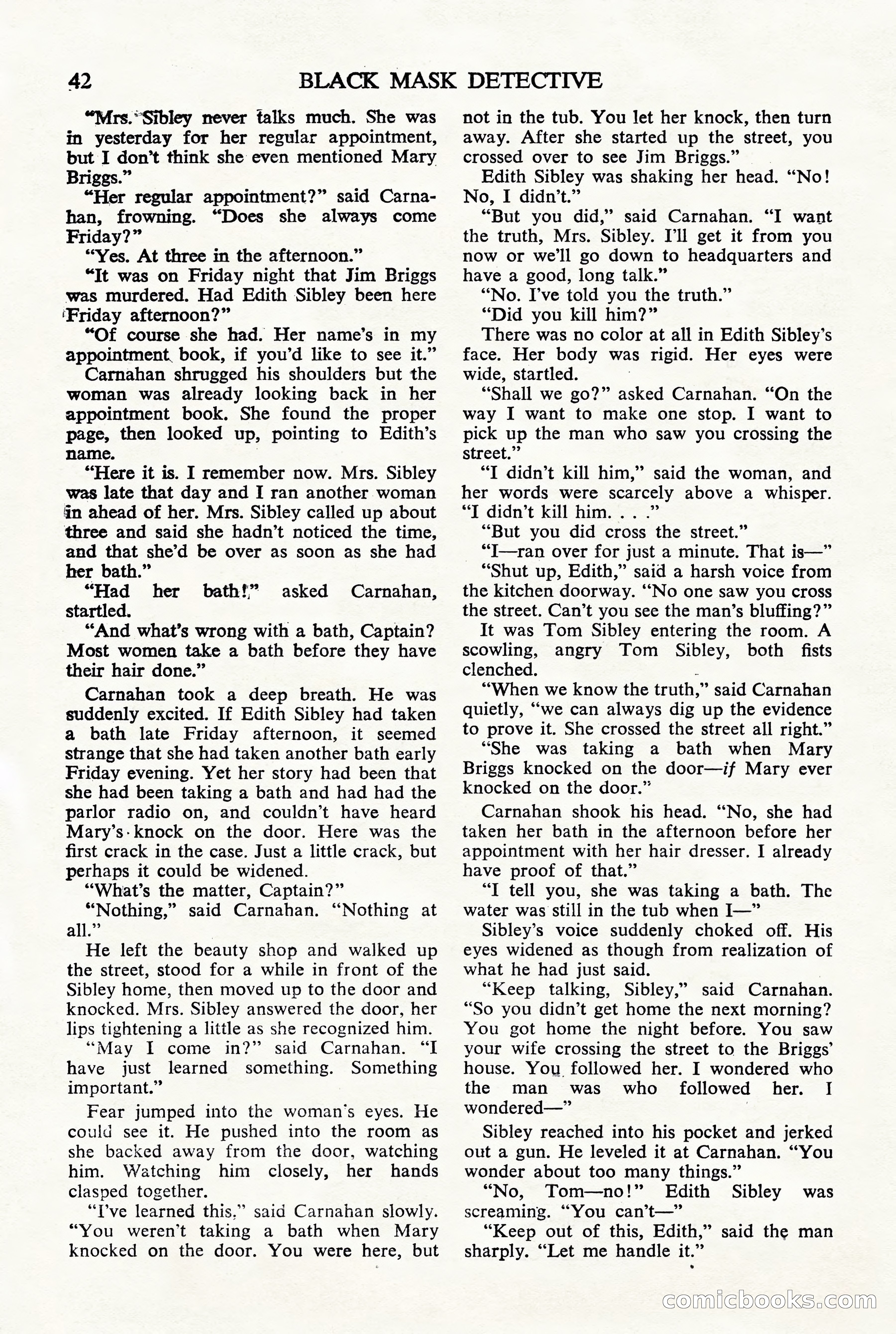 Black Mask Detective, November 1952 (British Edition) — page 44 of 68