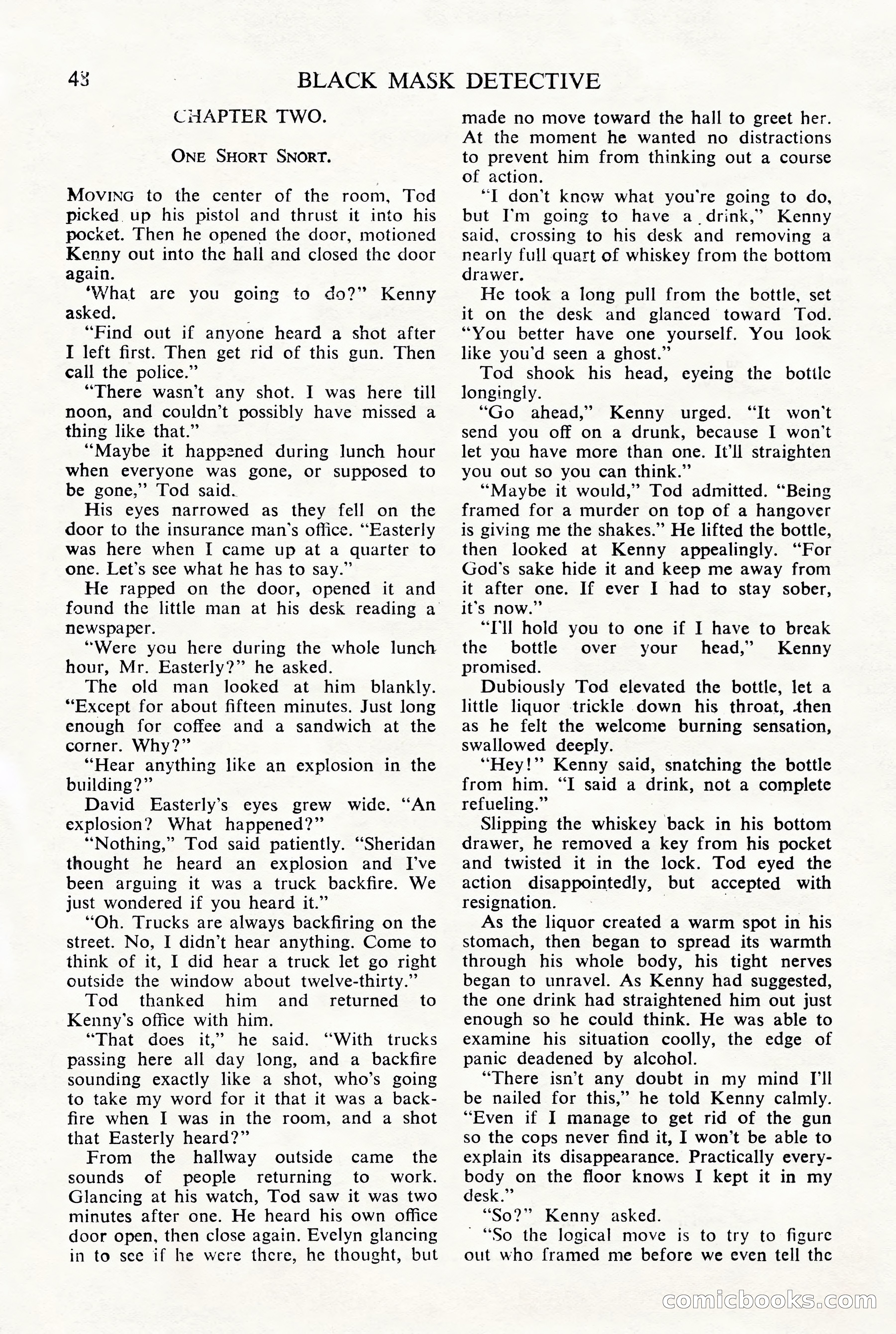Black Mask Detective, November 1952 (British Edition) — page 50 of 68