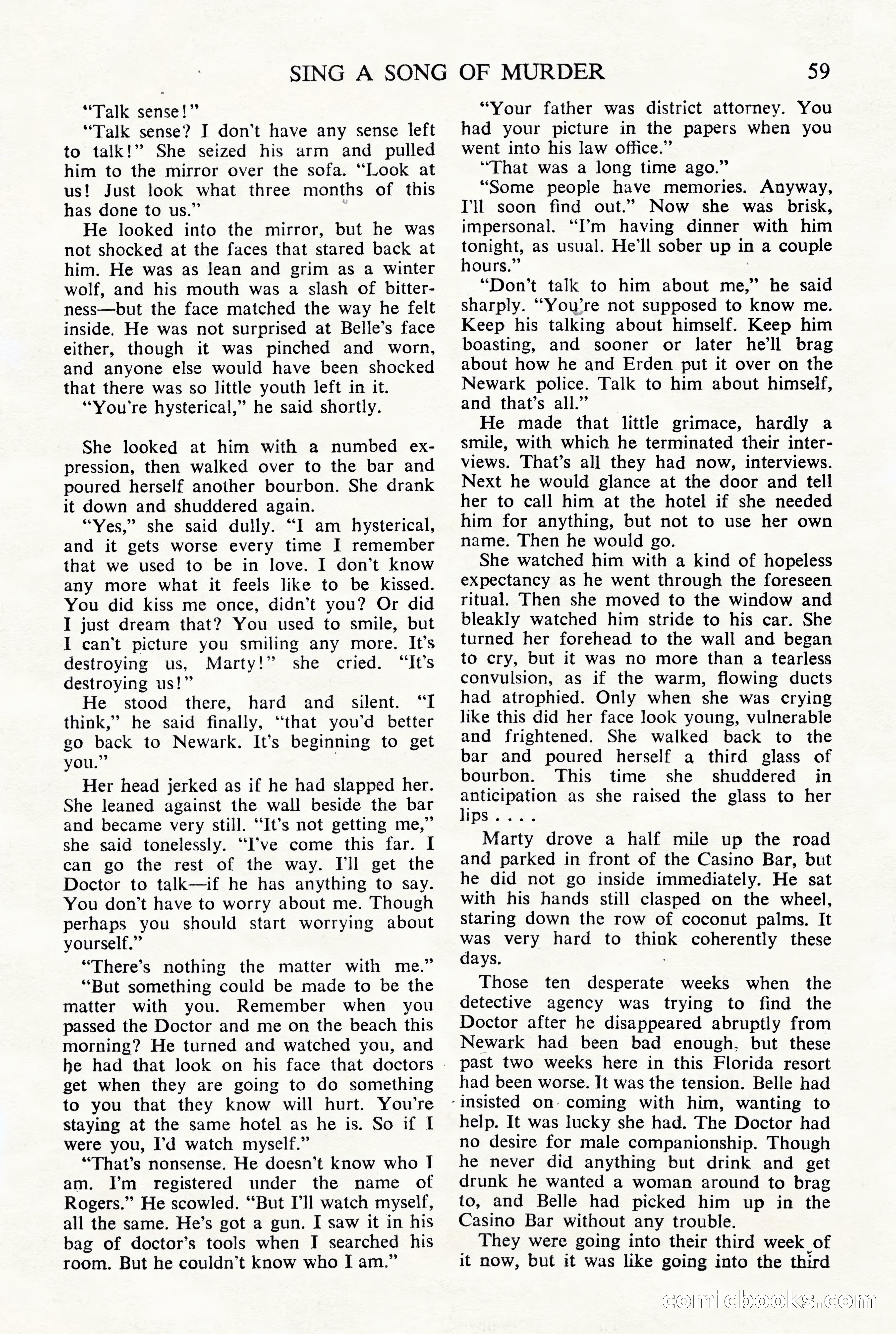 Black Mask Detective, November 1952 (British Edition) — page 61 of 68