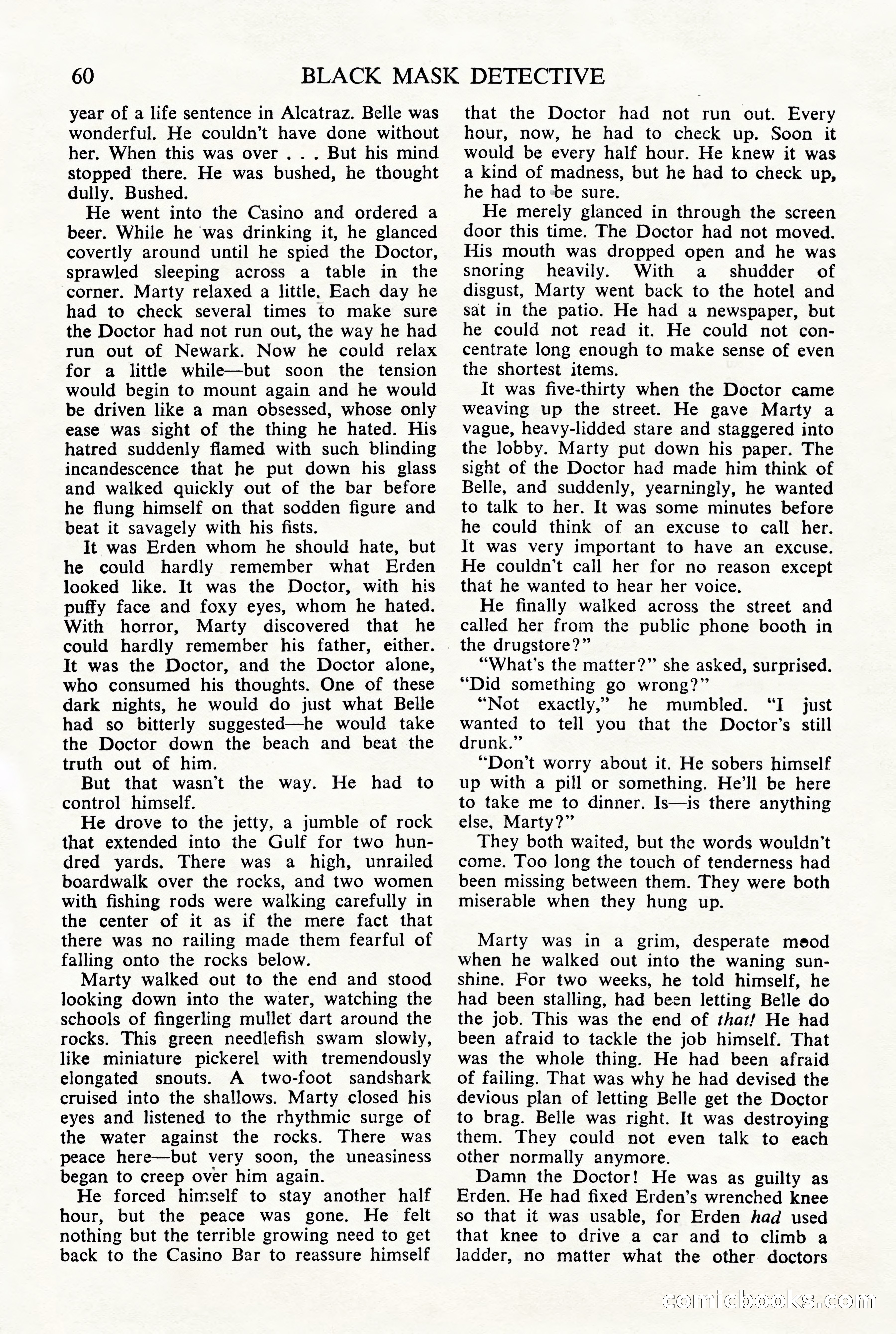 Black Mask Detective, November 1952 (British Edition) — page 62 of 68