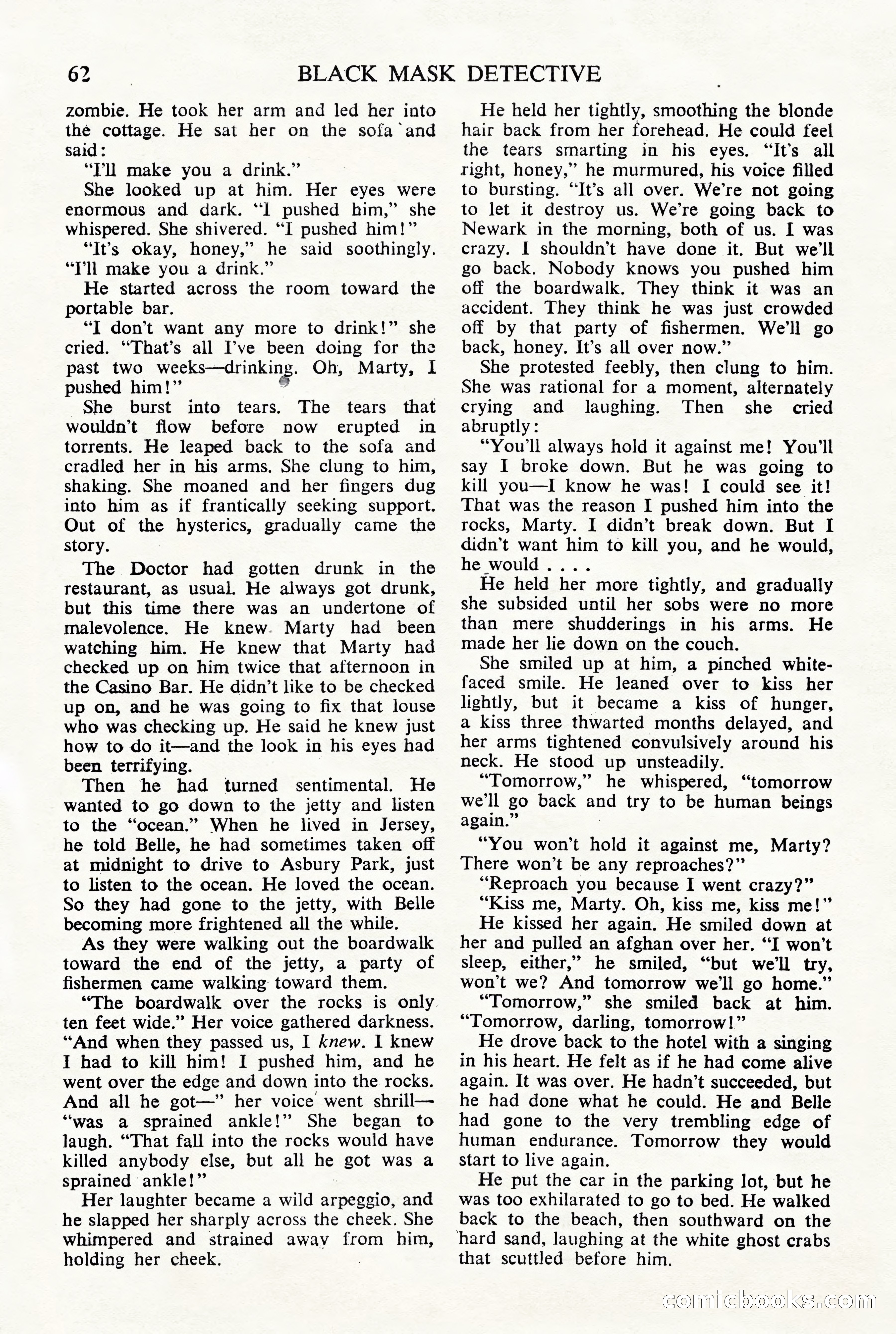 Black Mask Detective, November 1952 (British Edition) — page 64 of 68