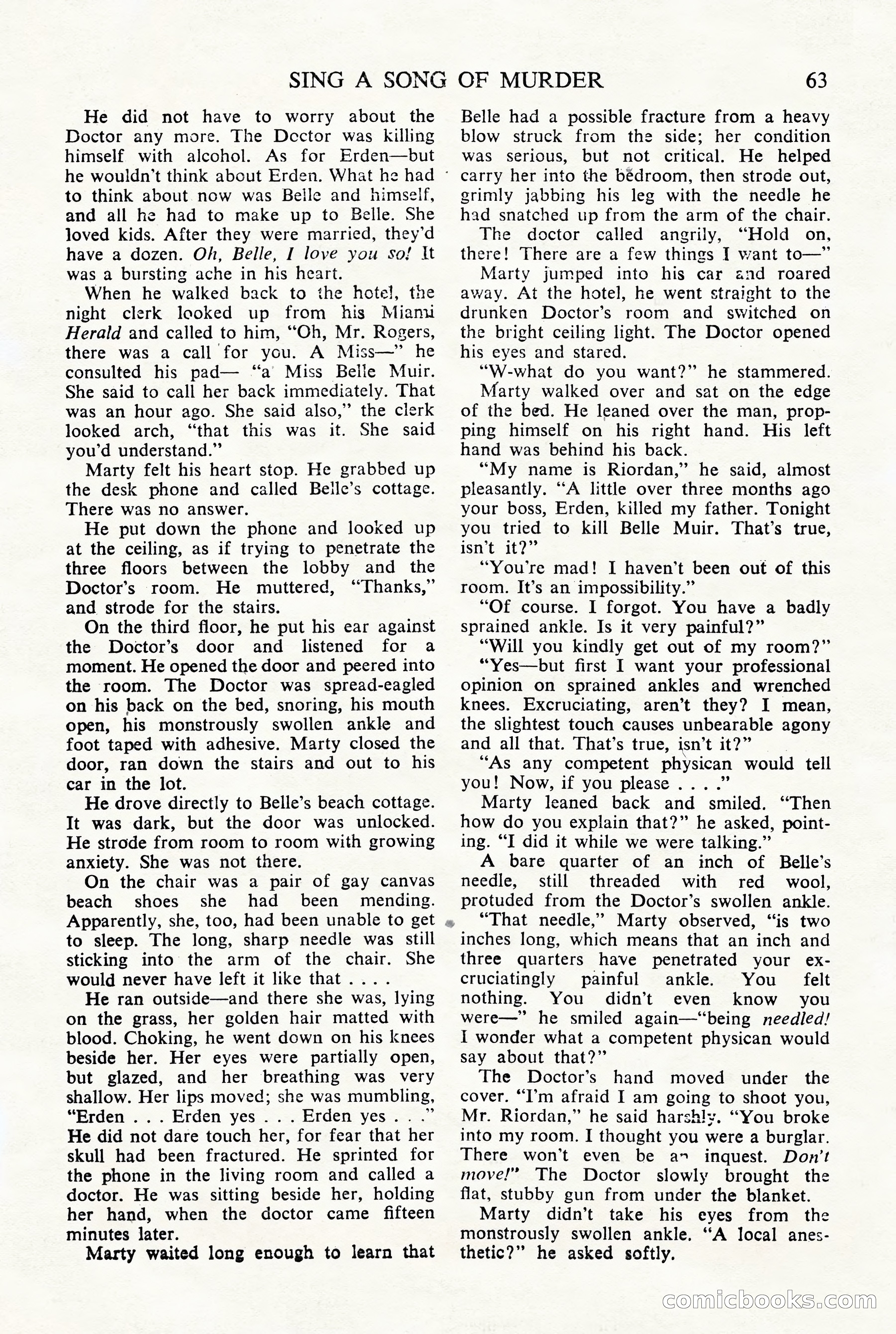 Black Mask Detective, November 1952 (British Edition) — page 65 of 68