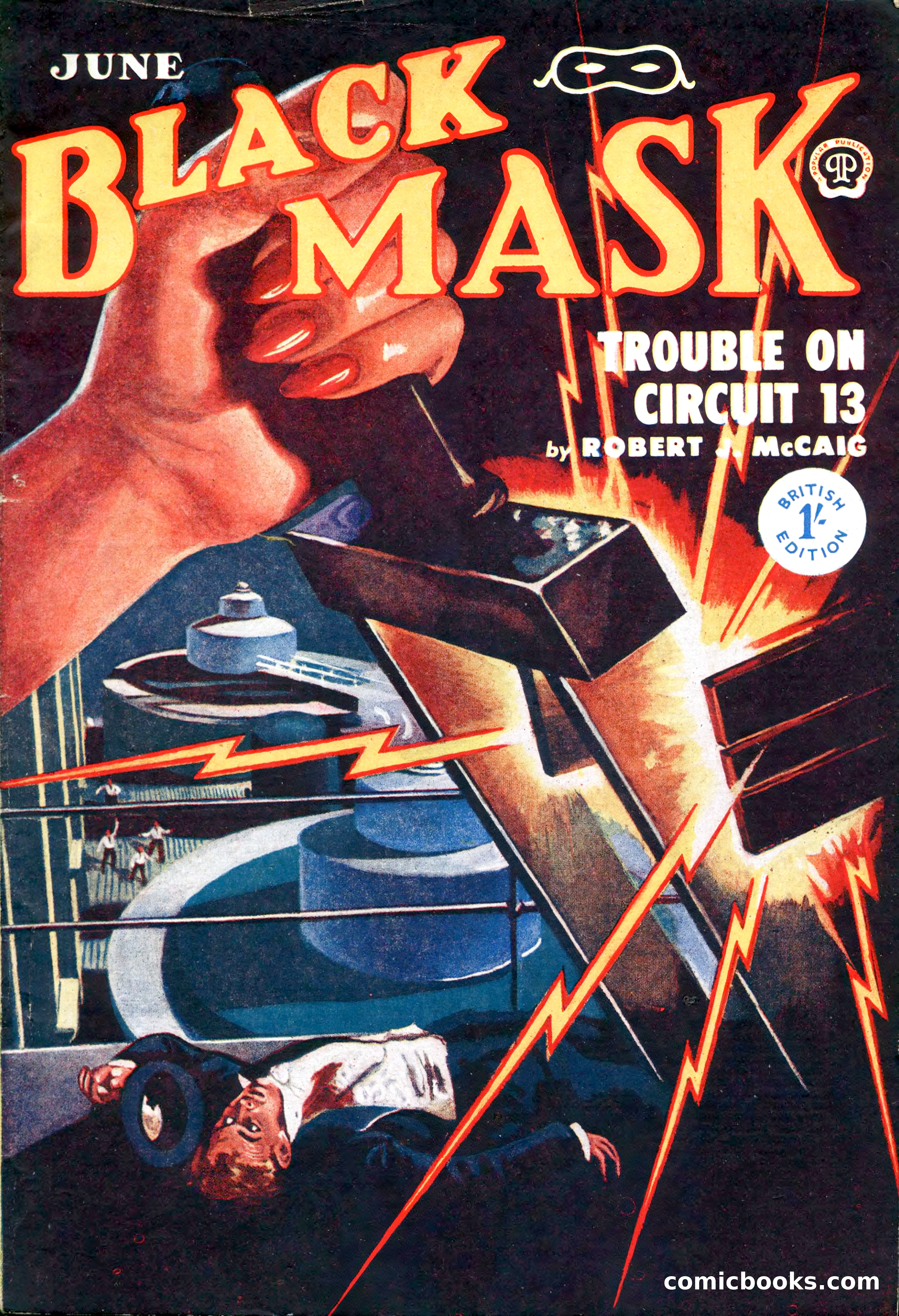 Black Mask (UK), June 1949