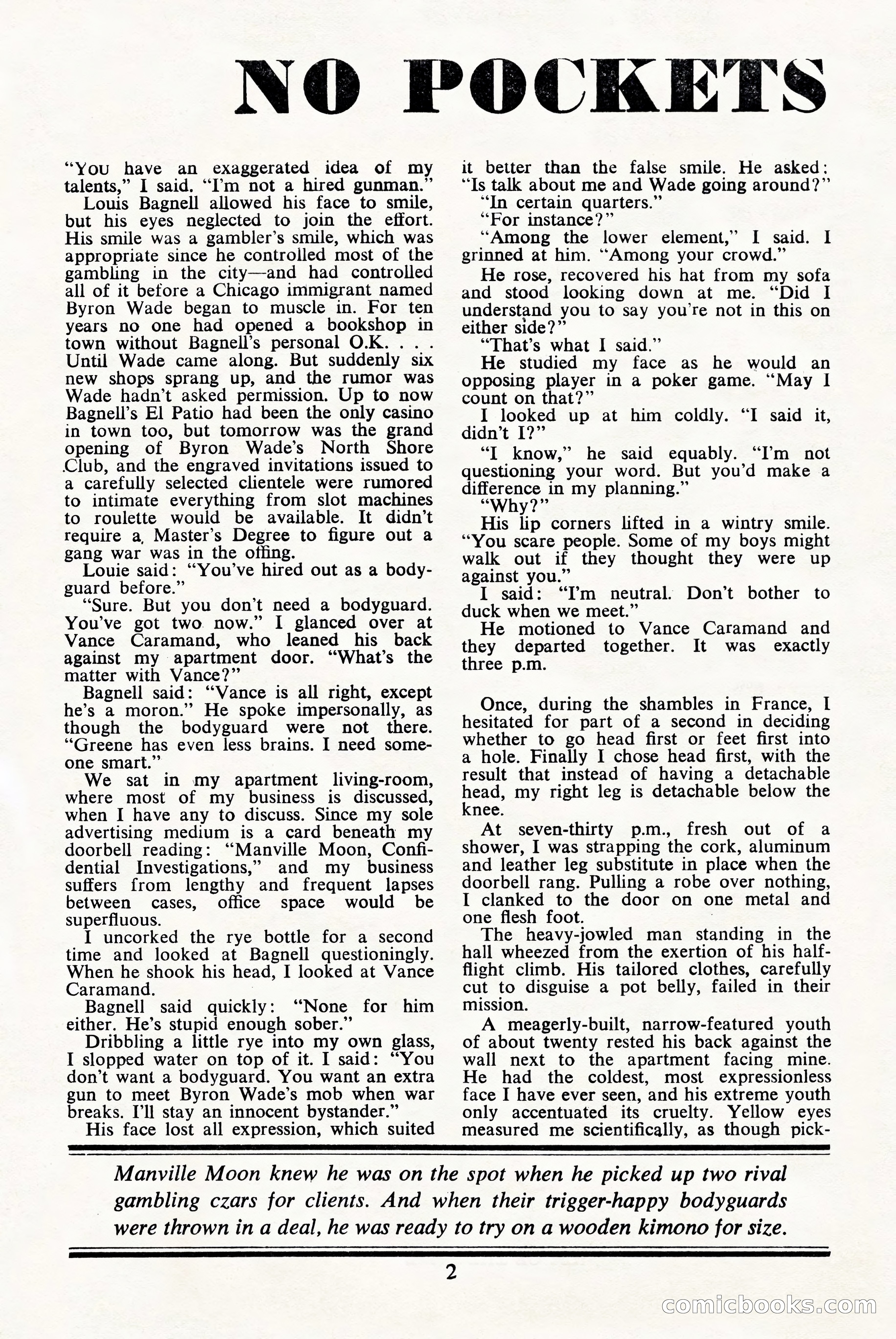 Black Mask (UK), June 1949 — page 4 of 68