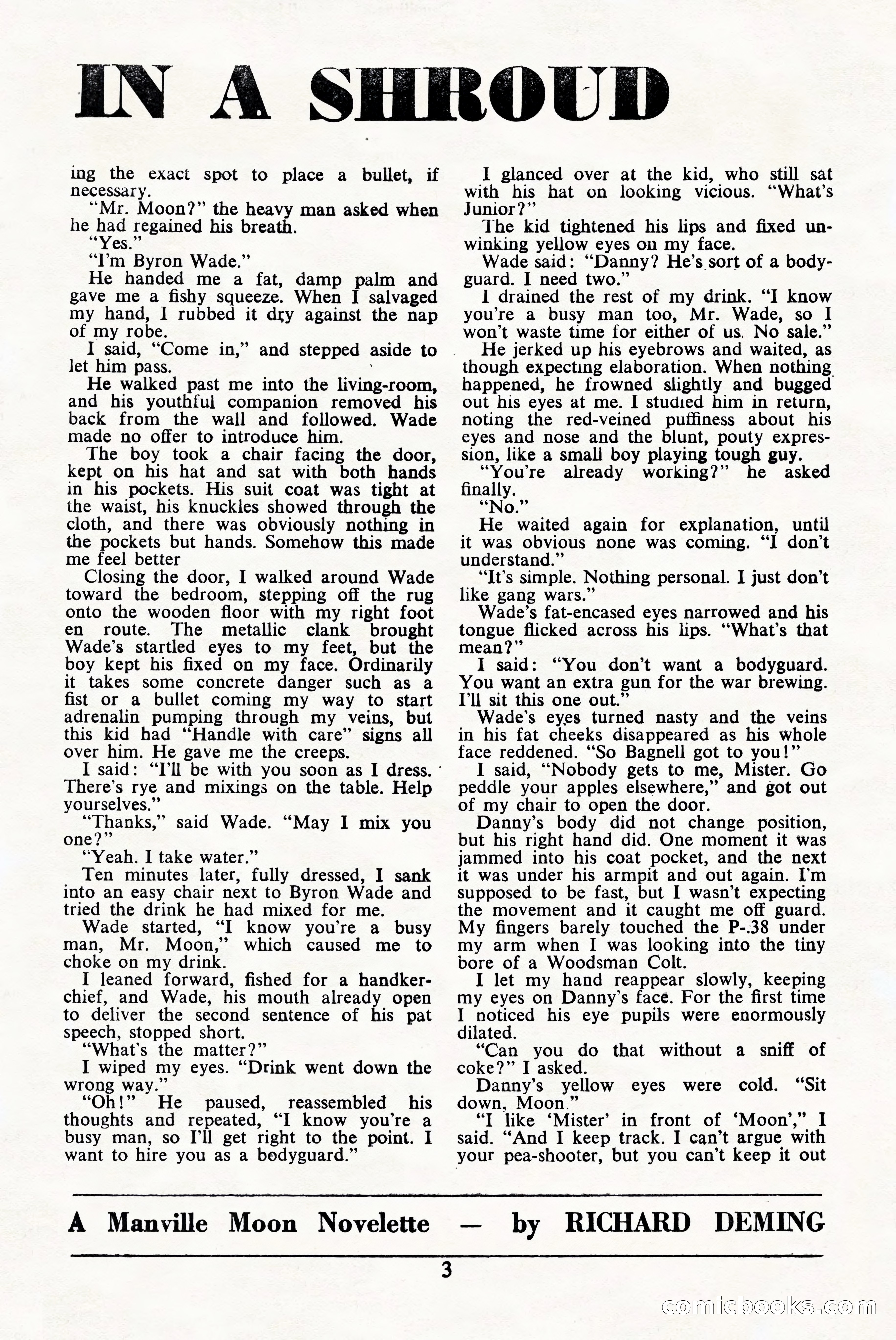 Black Mask (UK), June 1949 — page 5 of 68
