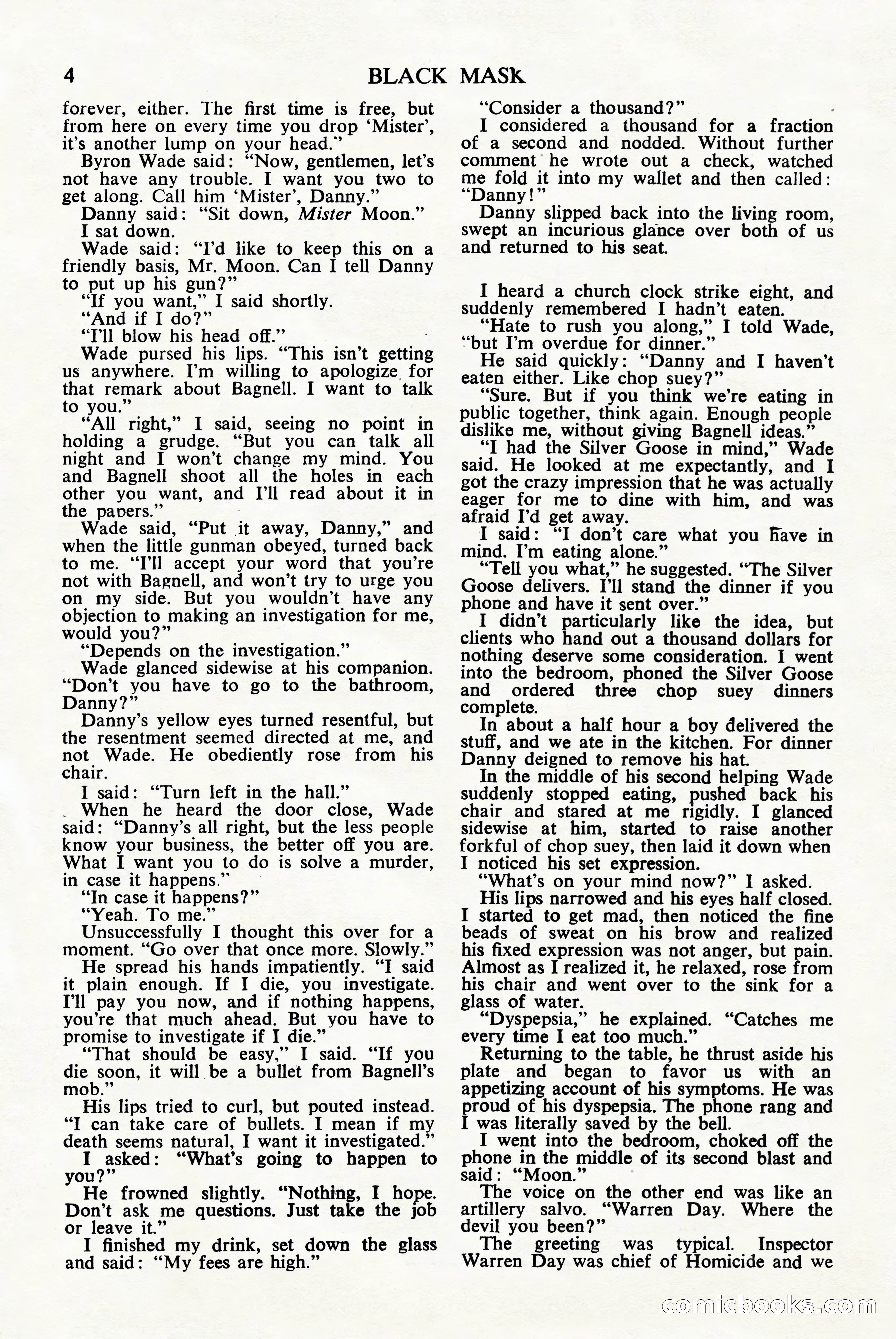 Black Mask (UK), June 1949 — page 6 of 68