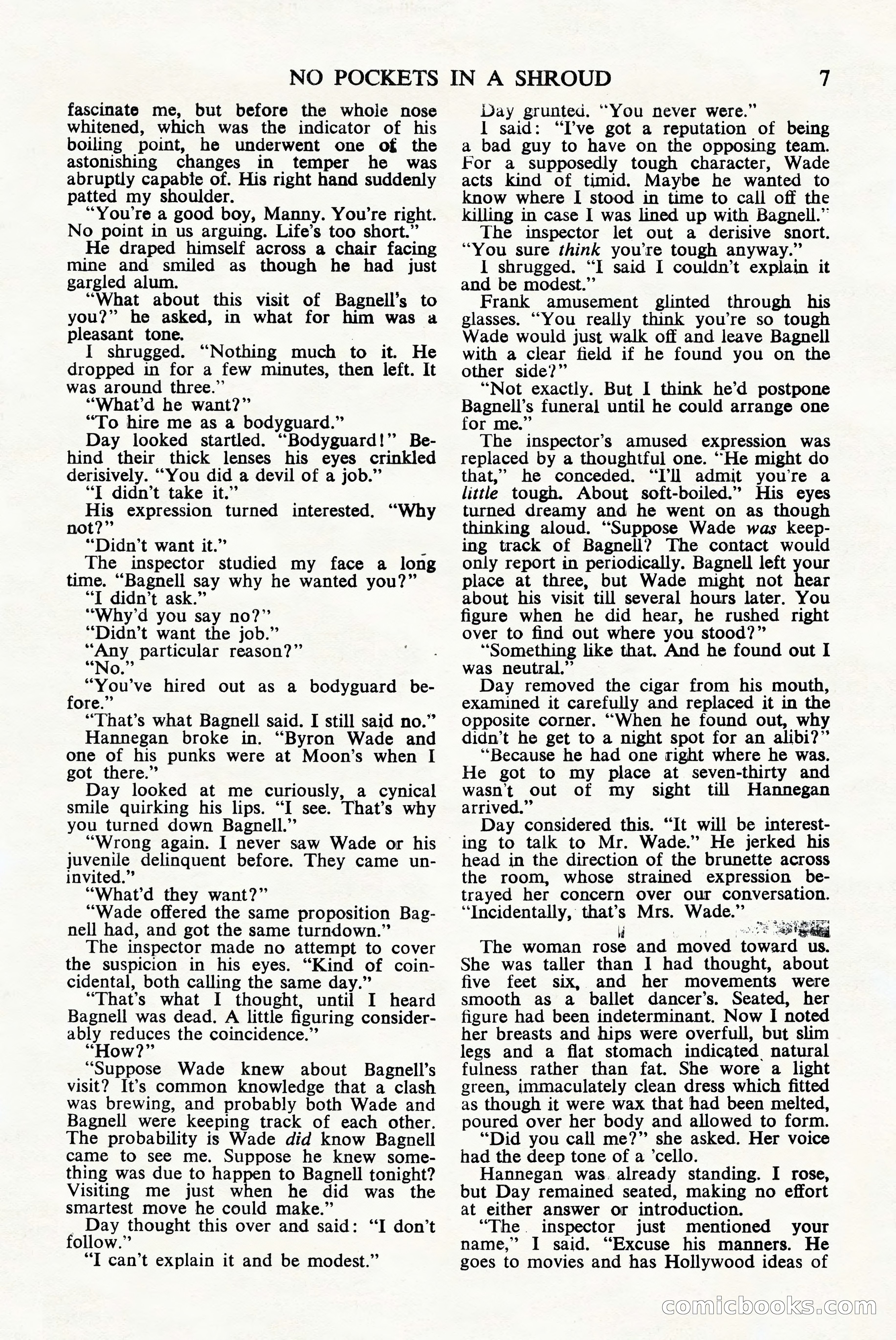 Black Mask (UK), June 1949 — page 9 of 68