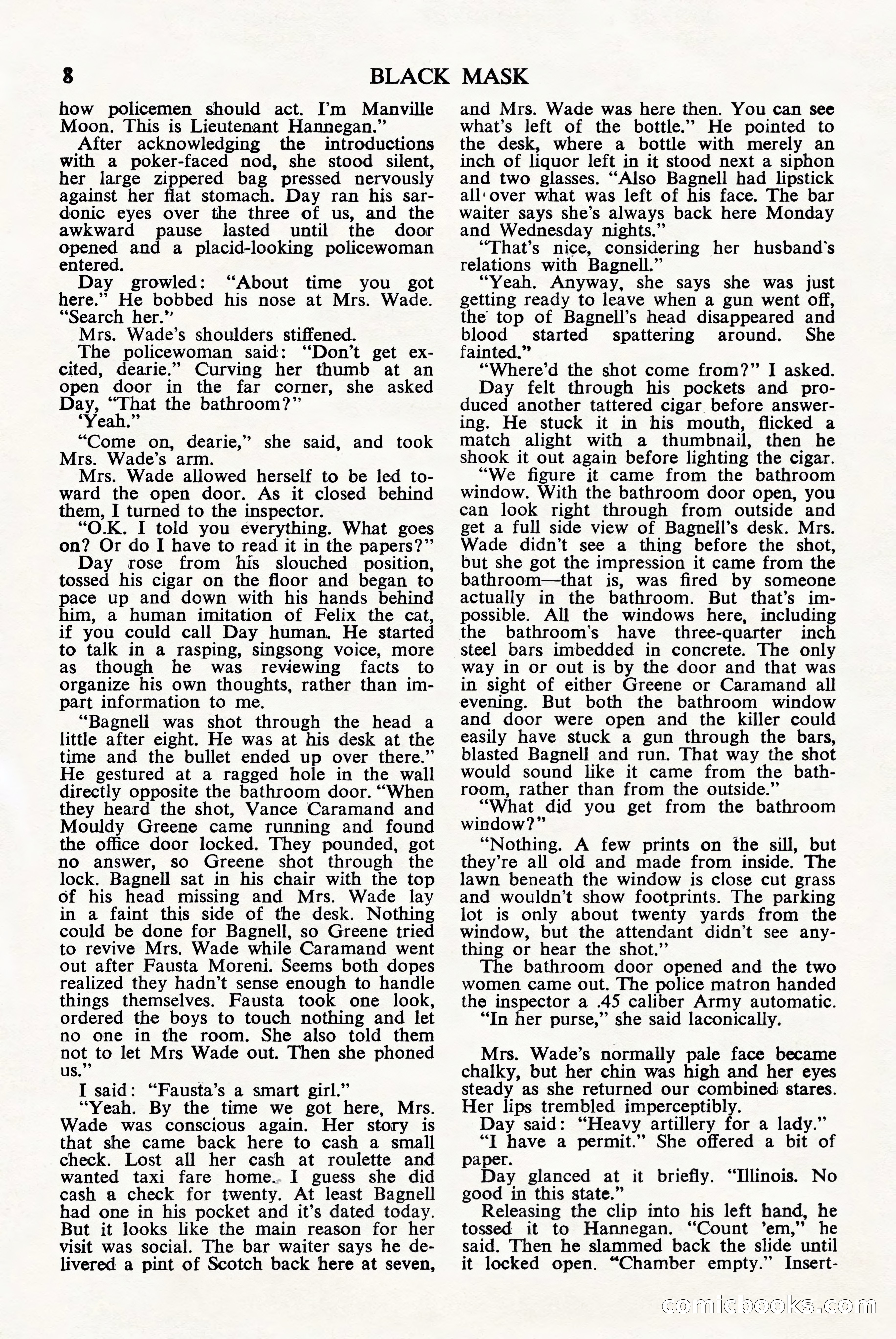 Black Mask (UK), June 1949 — page 10 of 68