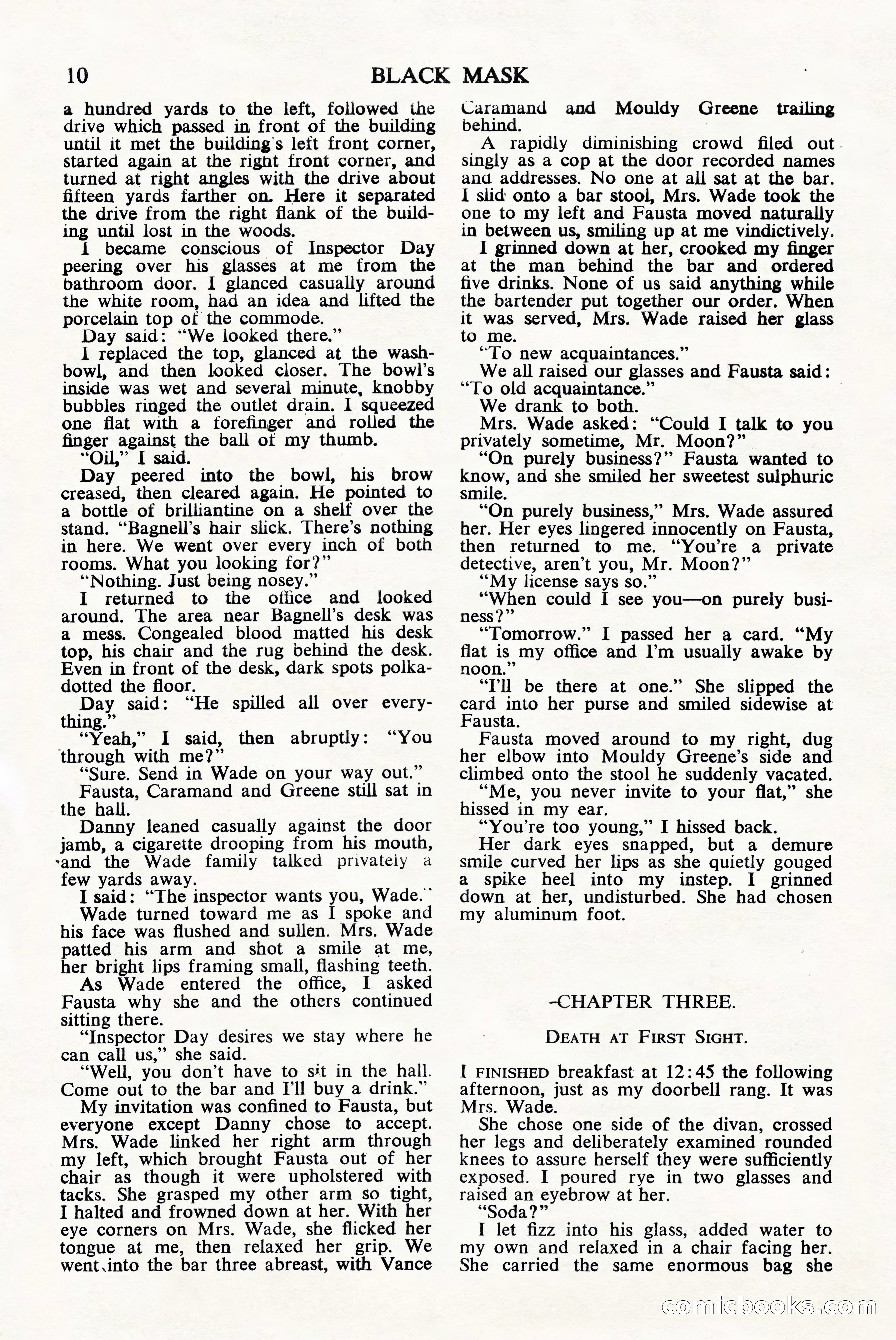 Black Mask (UK), June 1949 — page 12 of 68