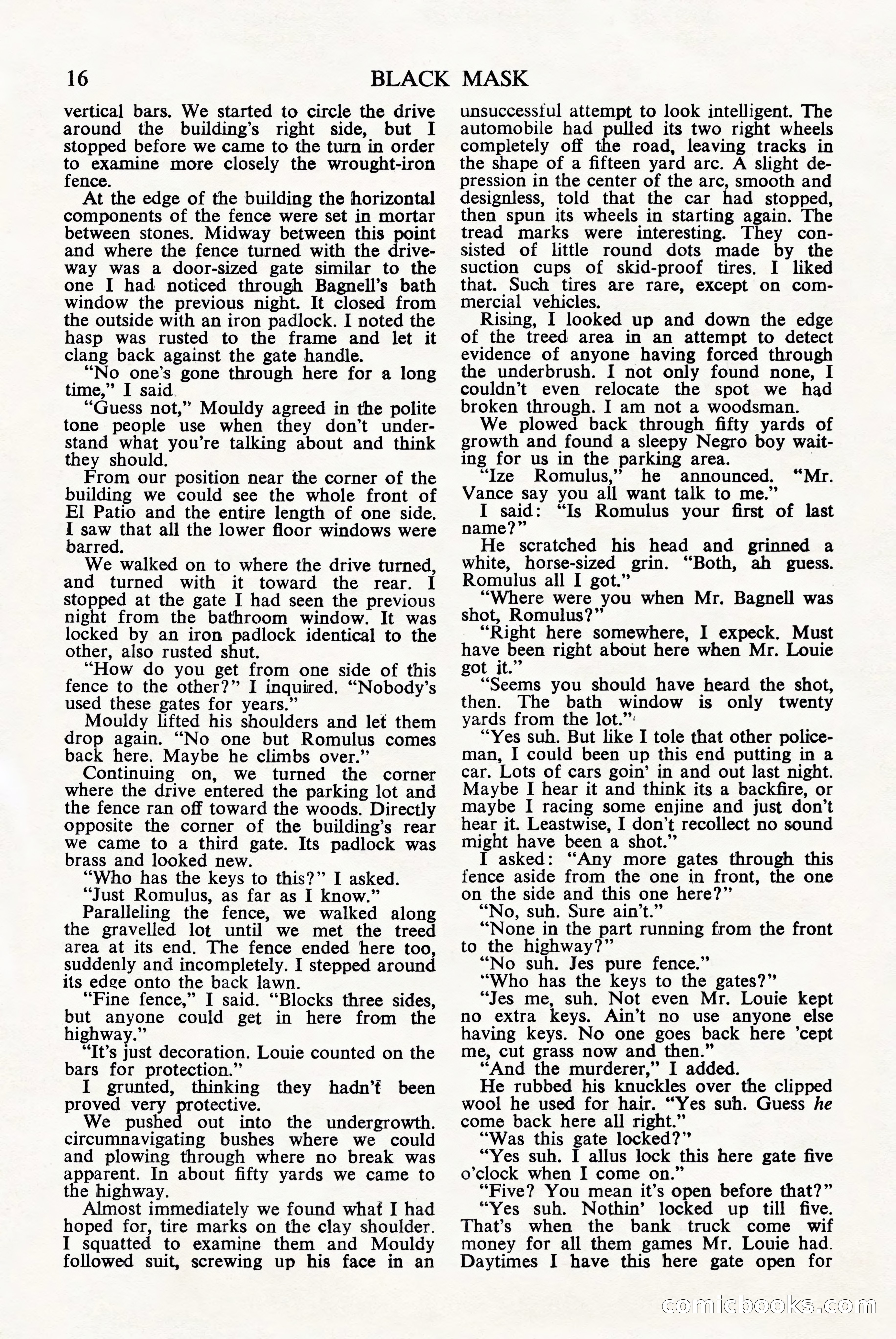Black Mask (UK), June 1949 — page 18 of 68