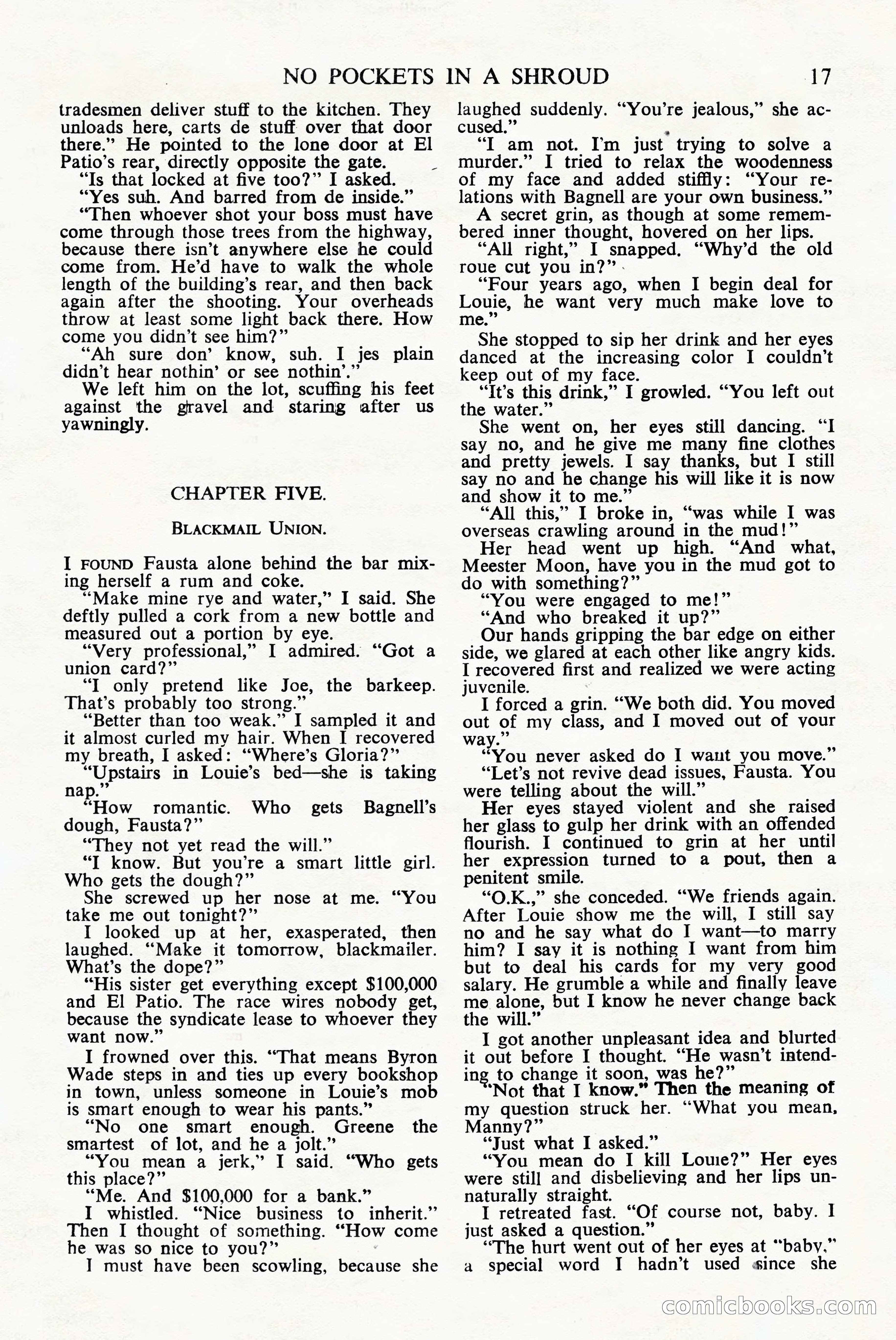 Black Mask (UK), June 1949 — page 19 of 68