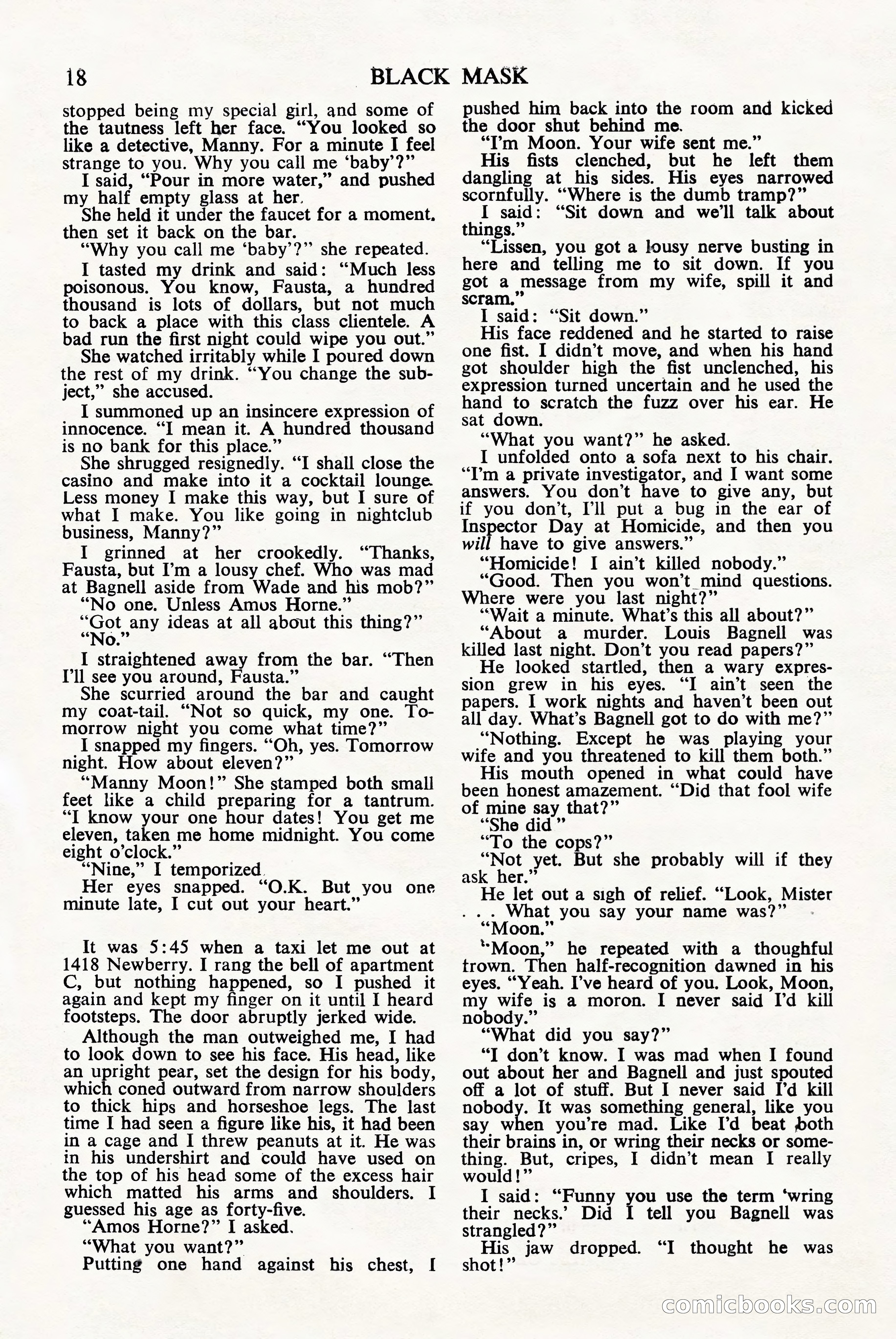 Black Mask (UK), June 1949 — page 20 of 68