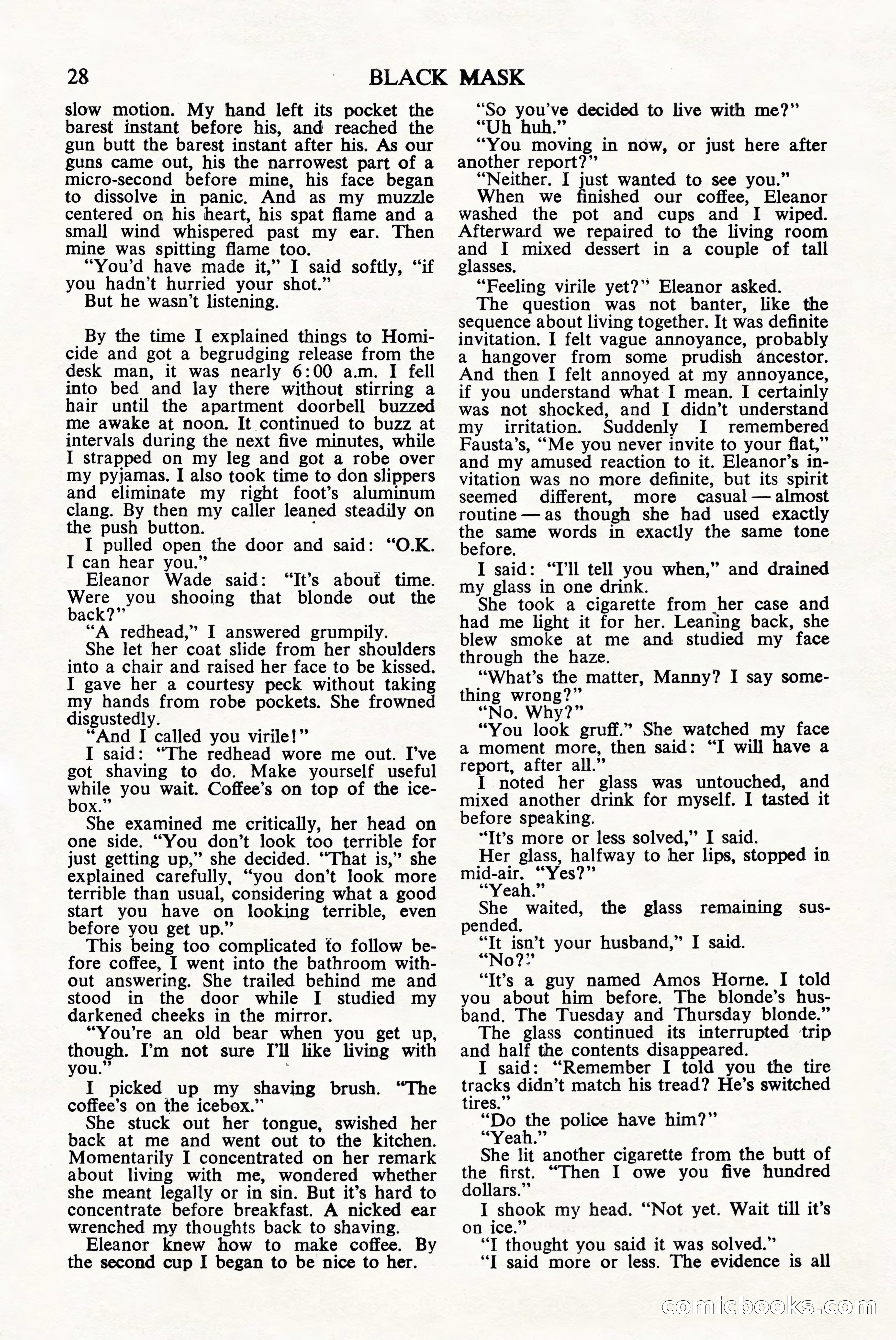 Black Mask (UK), June 1949 — page 30 of 68