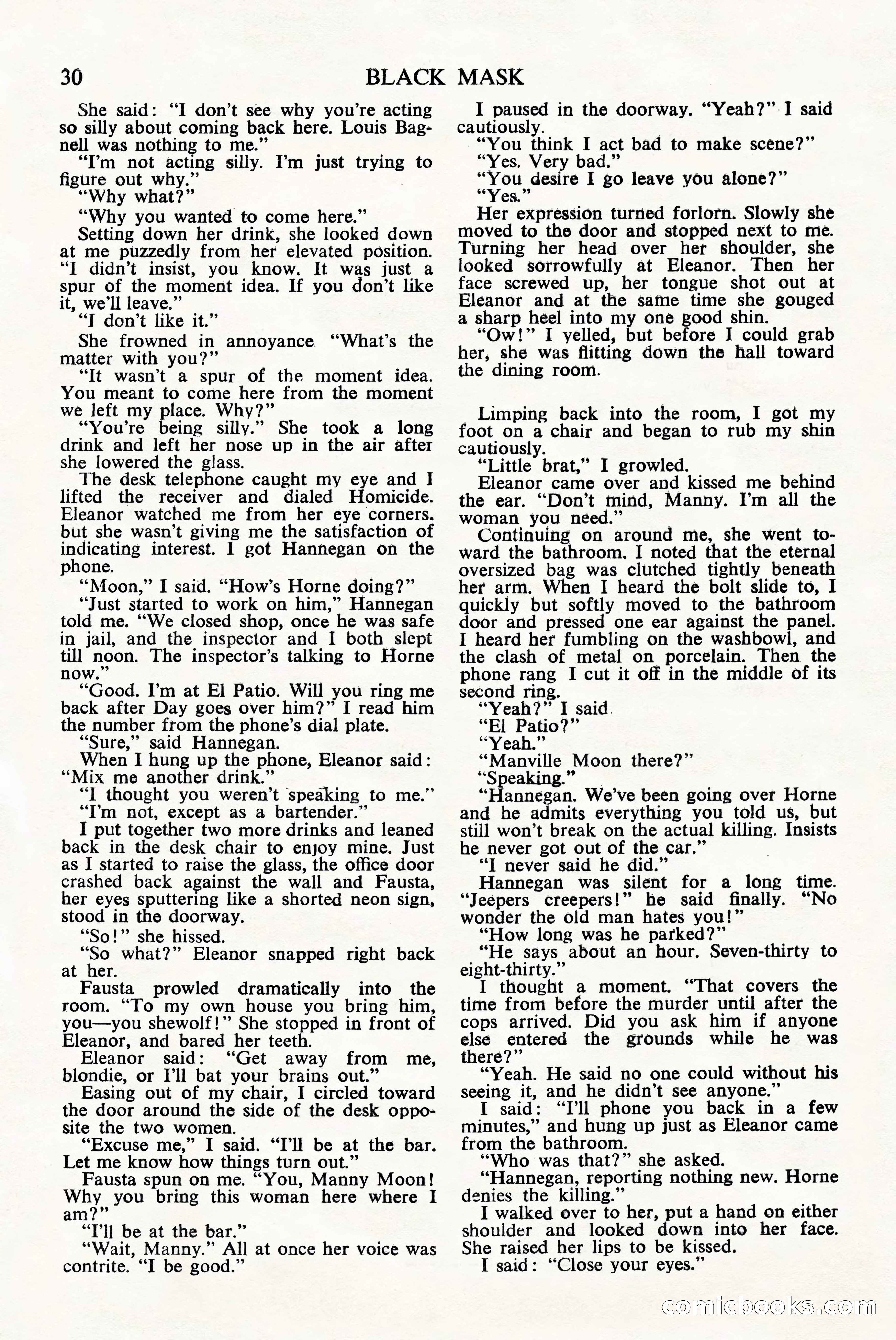 Black Mask (UK), June 1949 — page 32 of 68