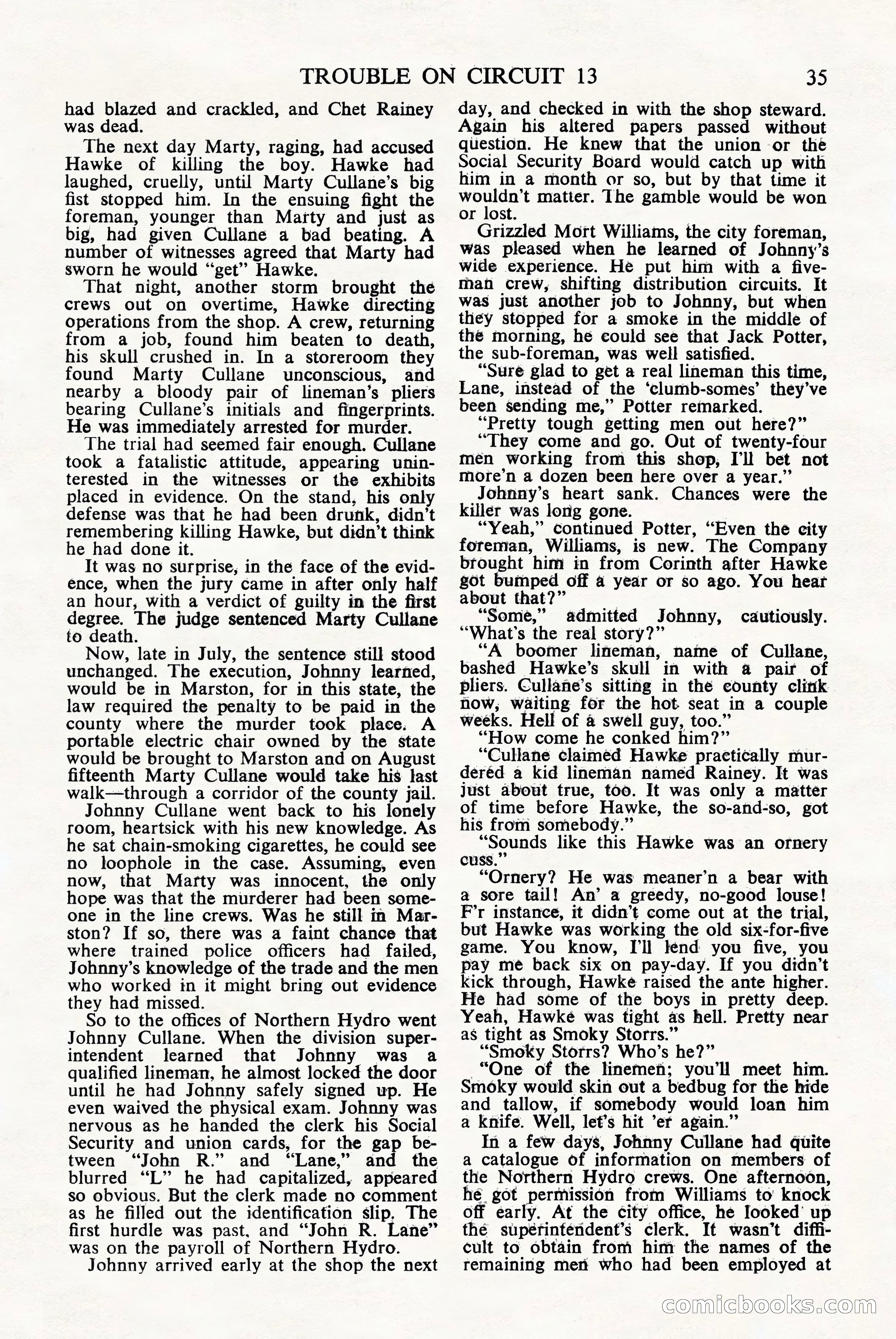 Black Mask (UK), June 1949 — page 37 of 68