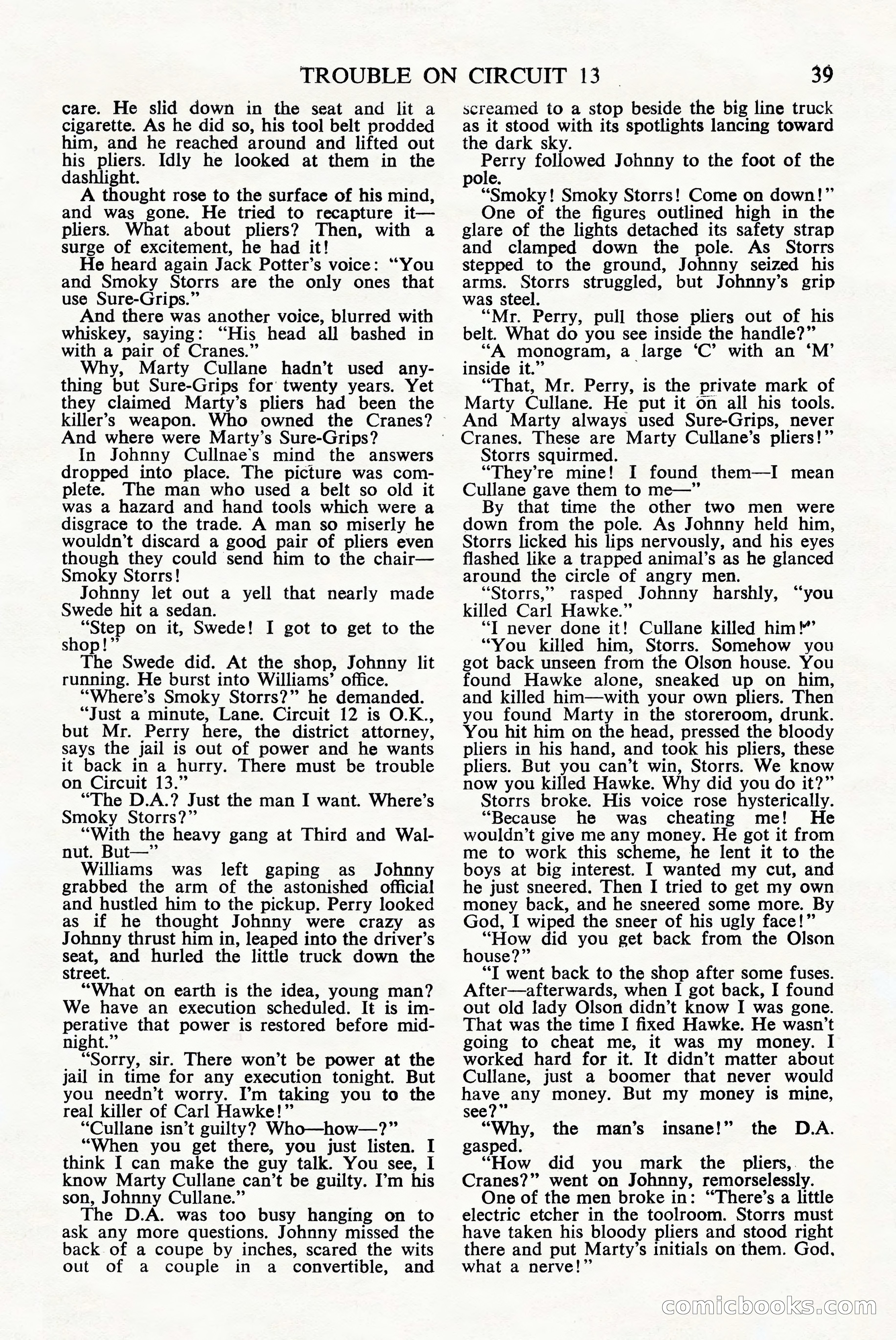 Black Mask (UK), June 1949 — page 41 of 68