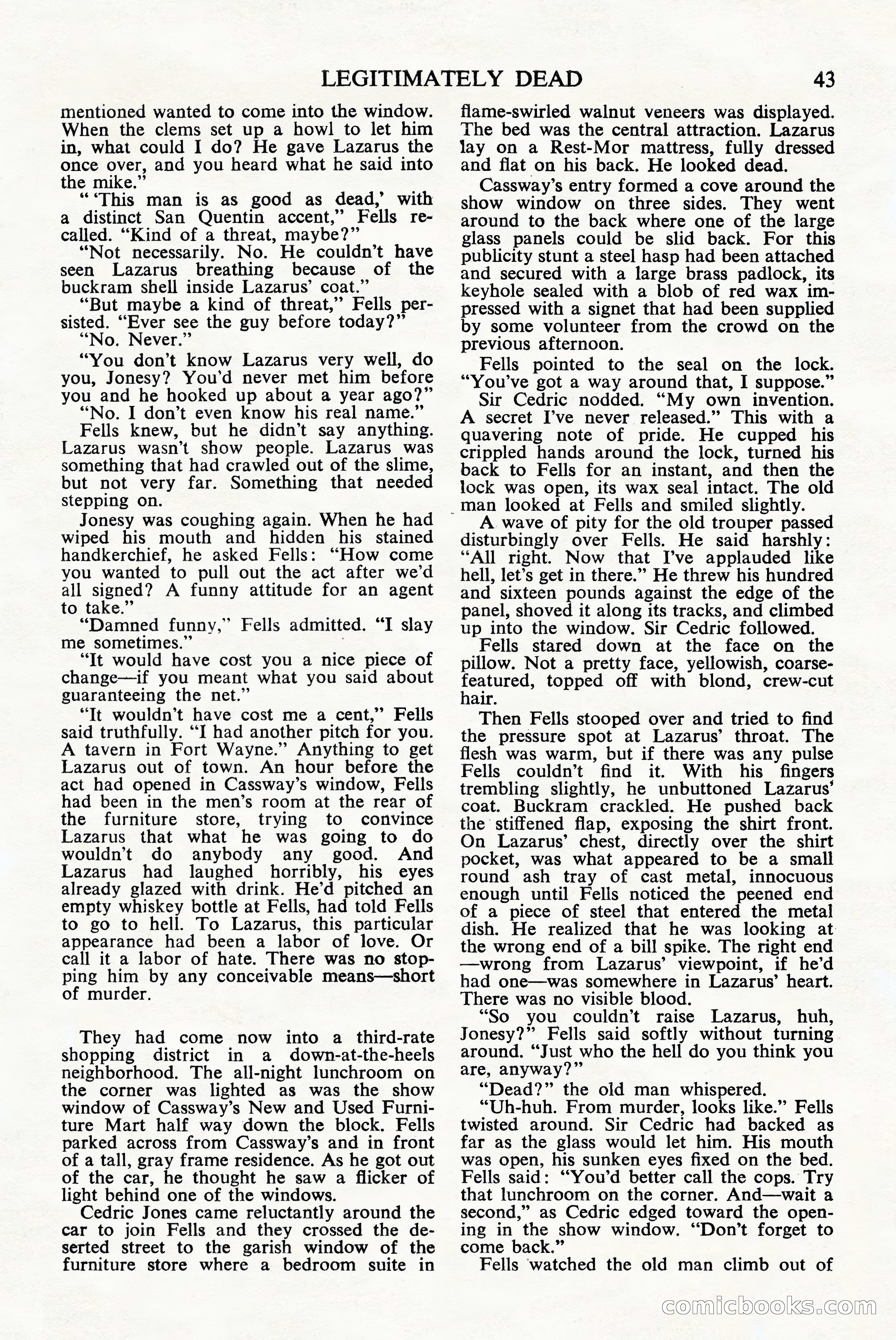 Black Mask (UK), June 1949 — page 45 of 68