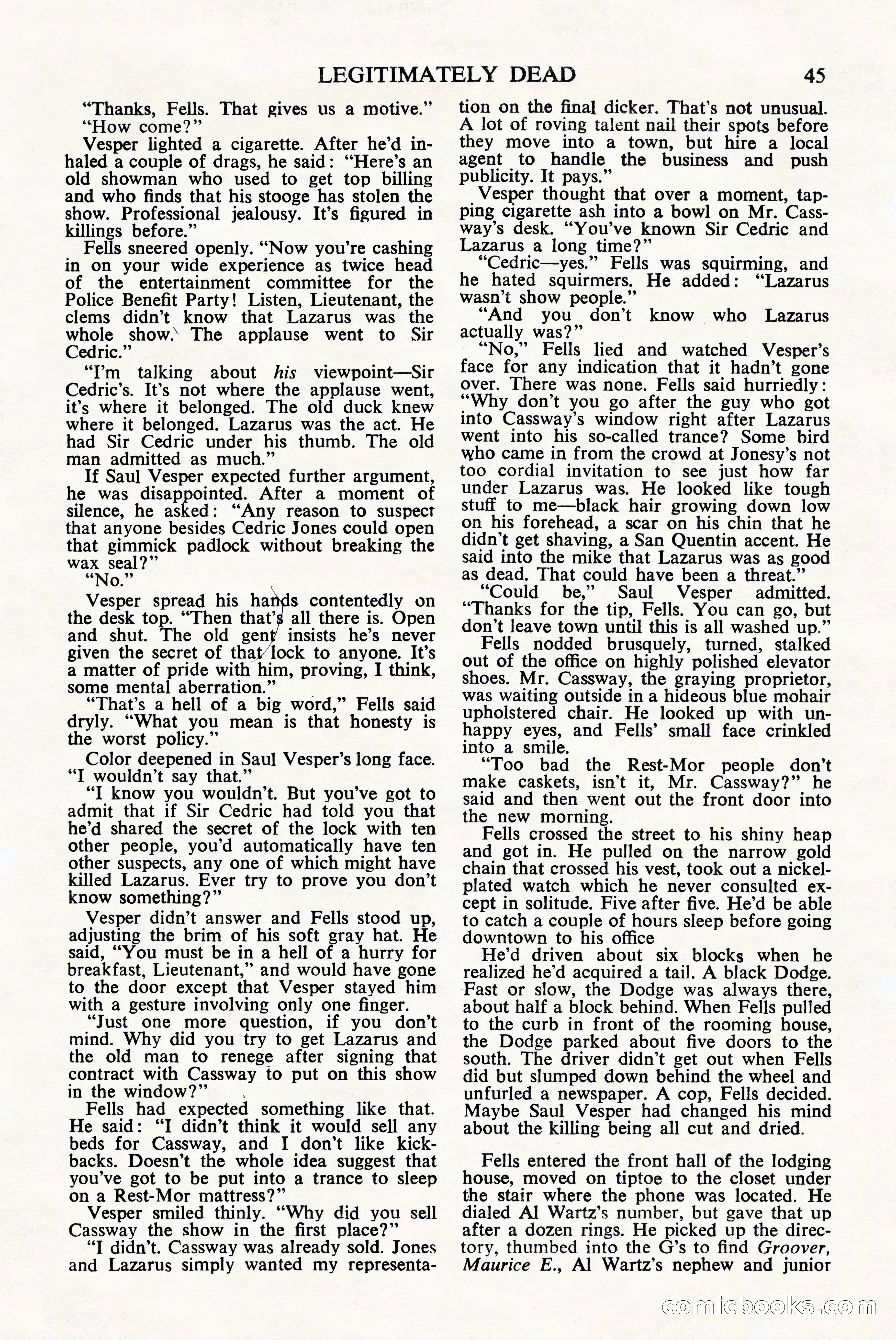 Black Mask (UK), June 1949 — page 47 of 68