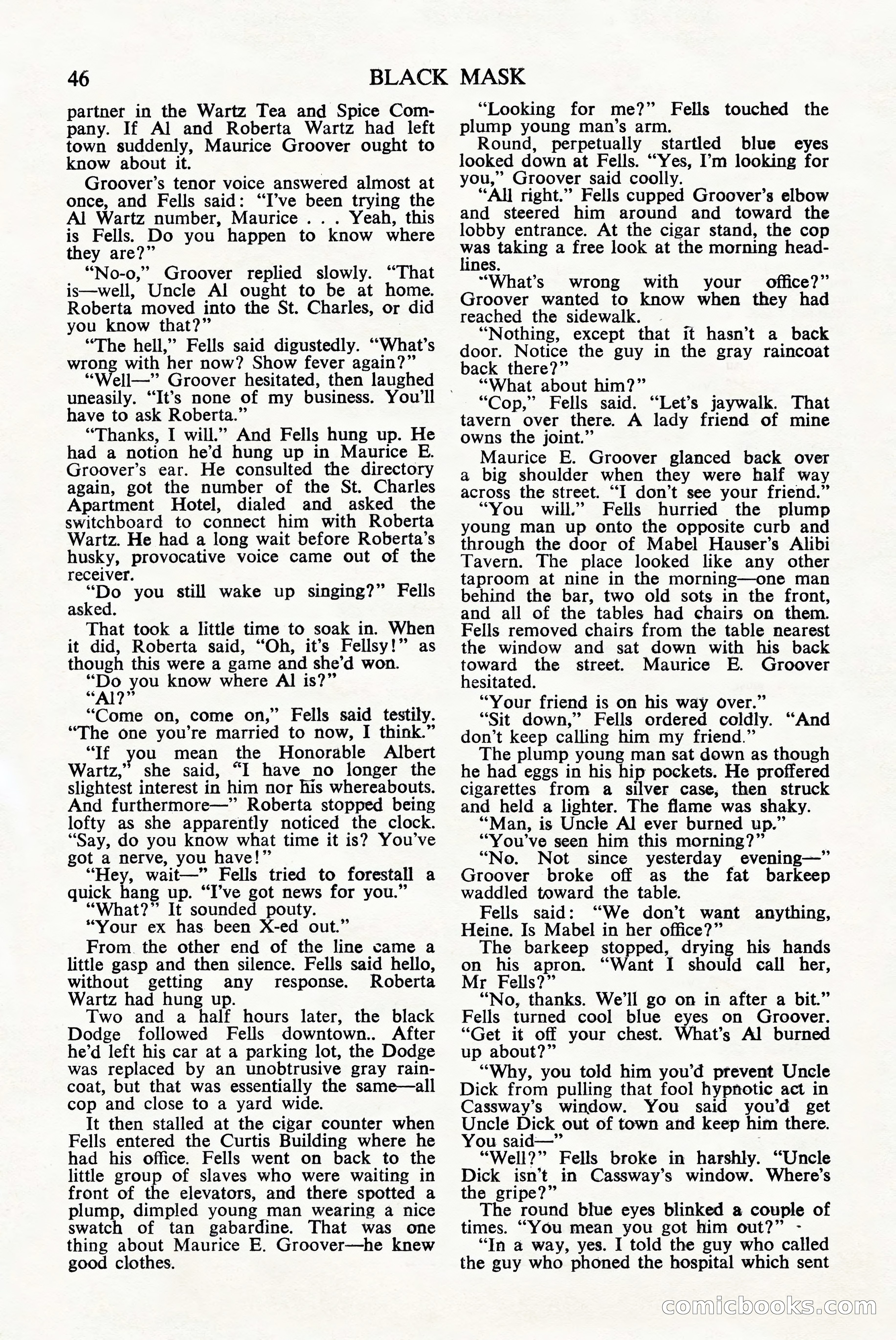 Black Mask (UK), June 1949 — page 48 of 68