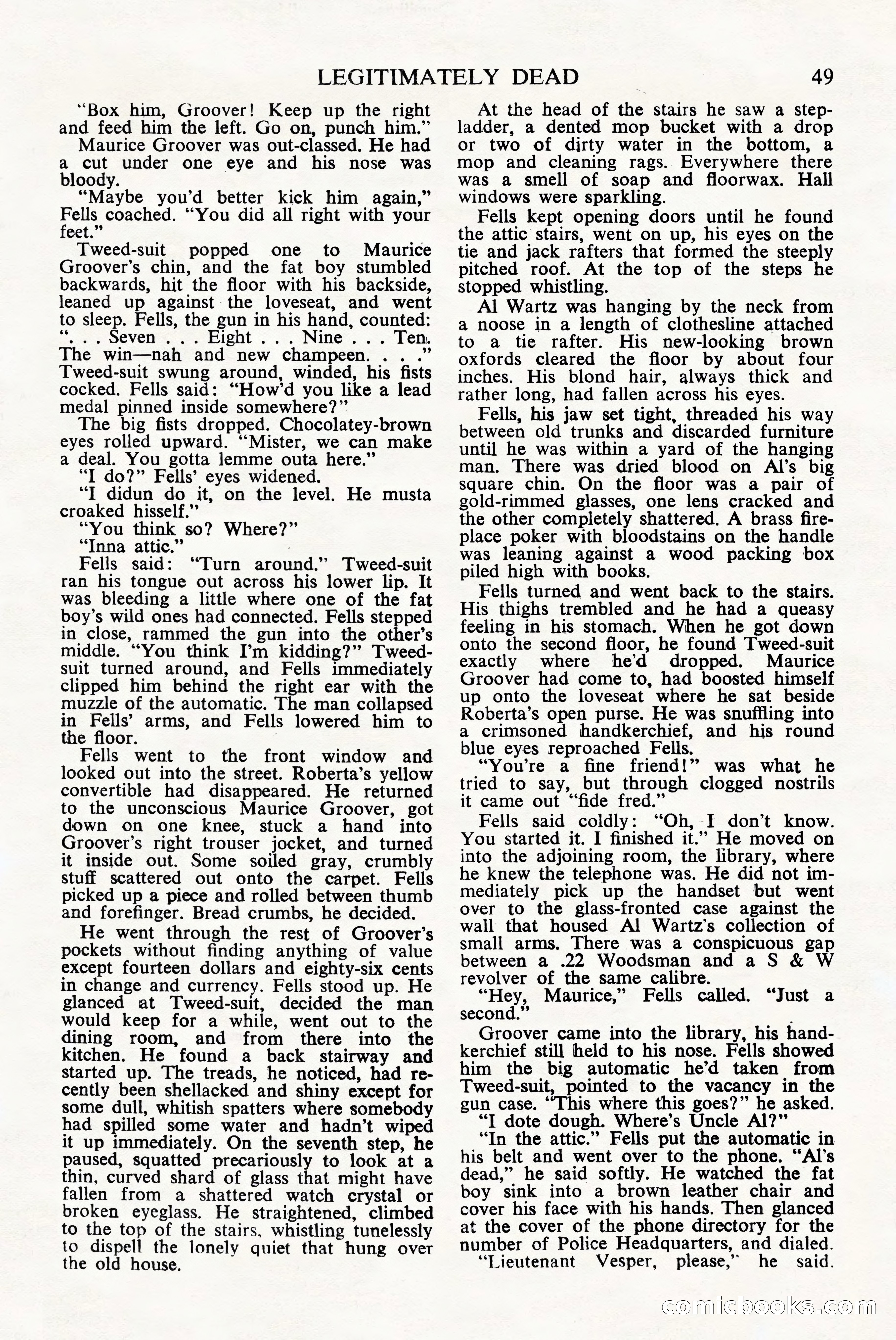 Black Mask (UK), June 1949 — page 51 of 68