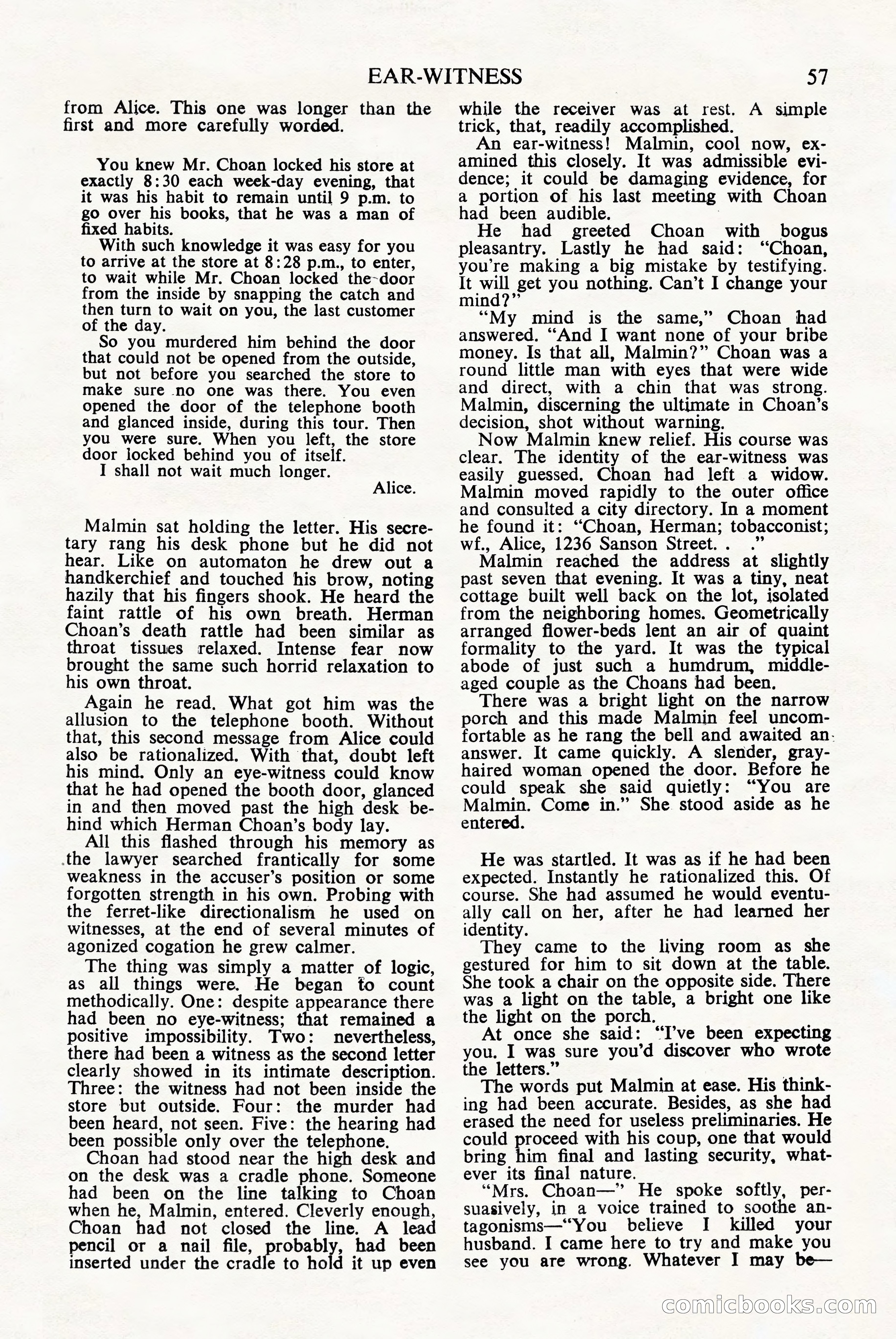 Black Mask (UK), June 1949 — page 59 of 68