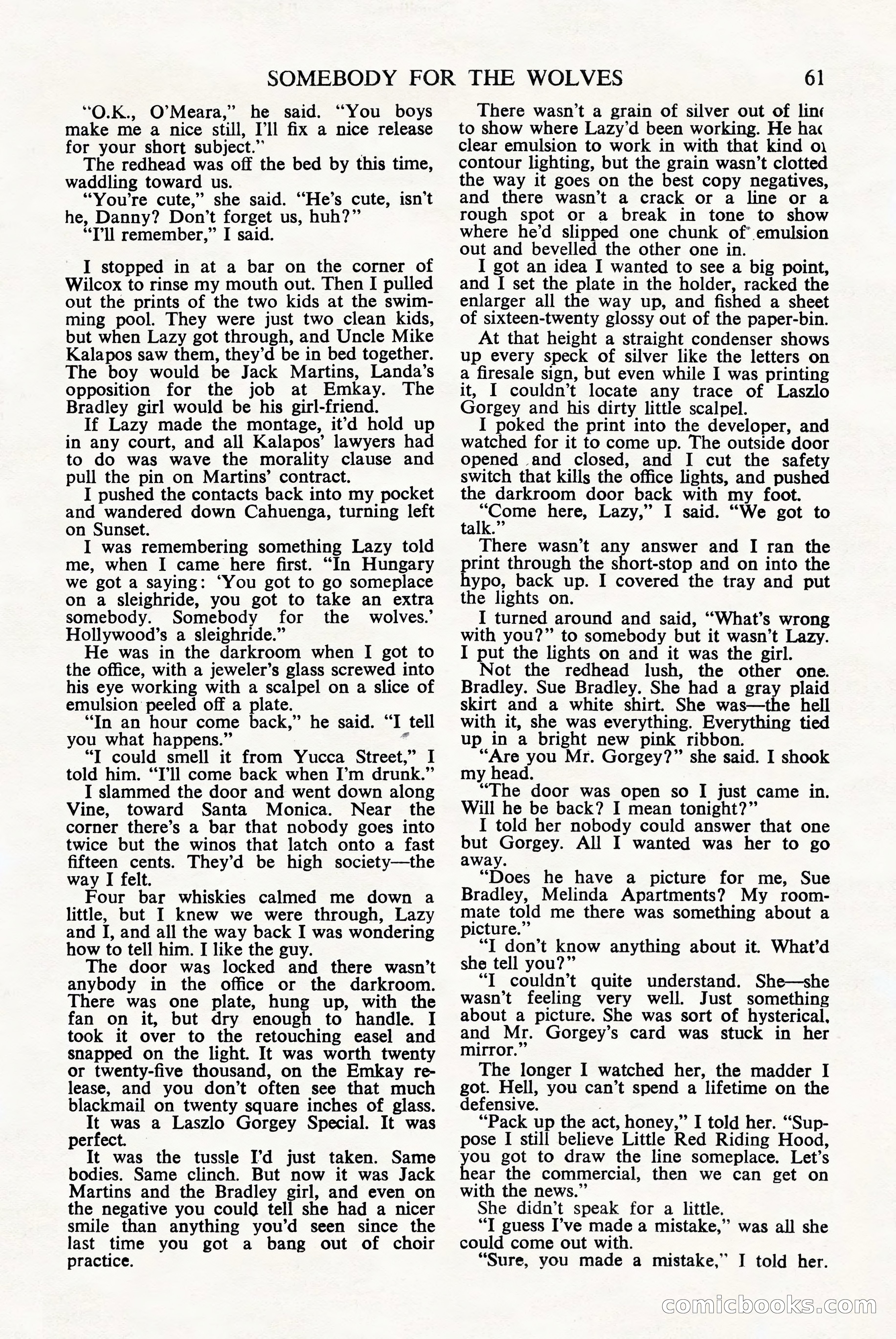 Black Mask (UK), June 1949 — page 63 of 68