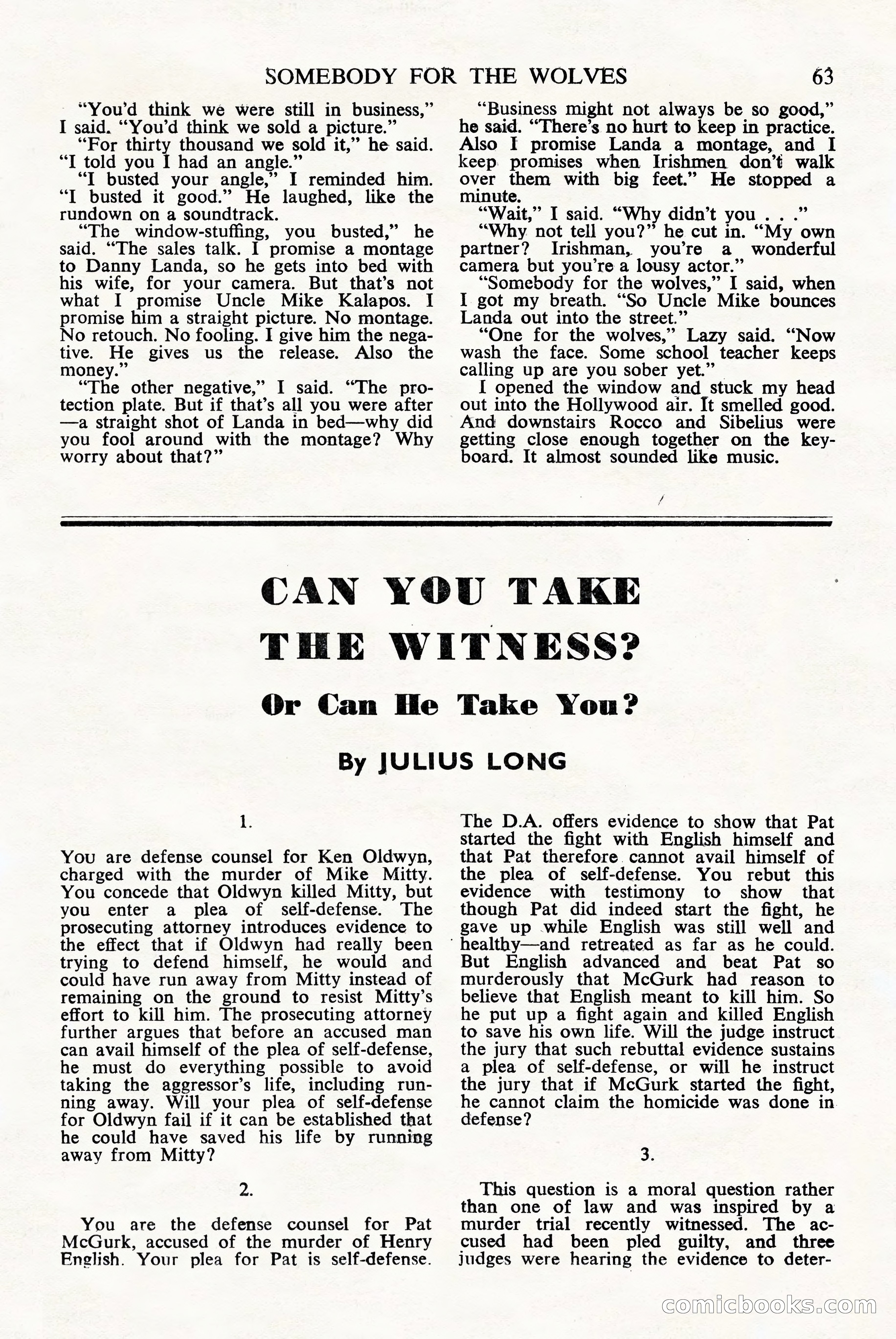 Black Mask (UK), June 1949 — page 65 of 68