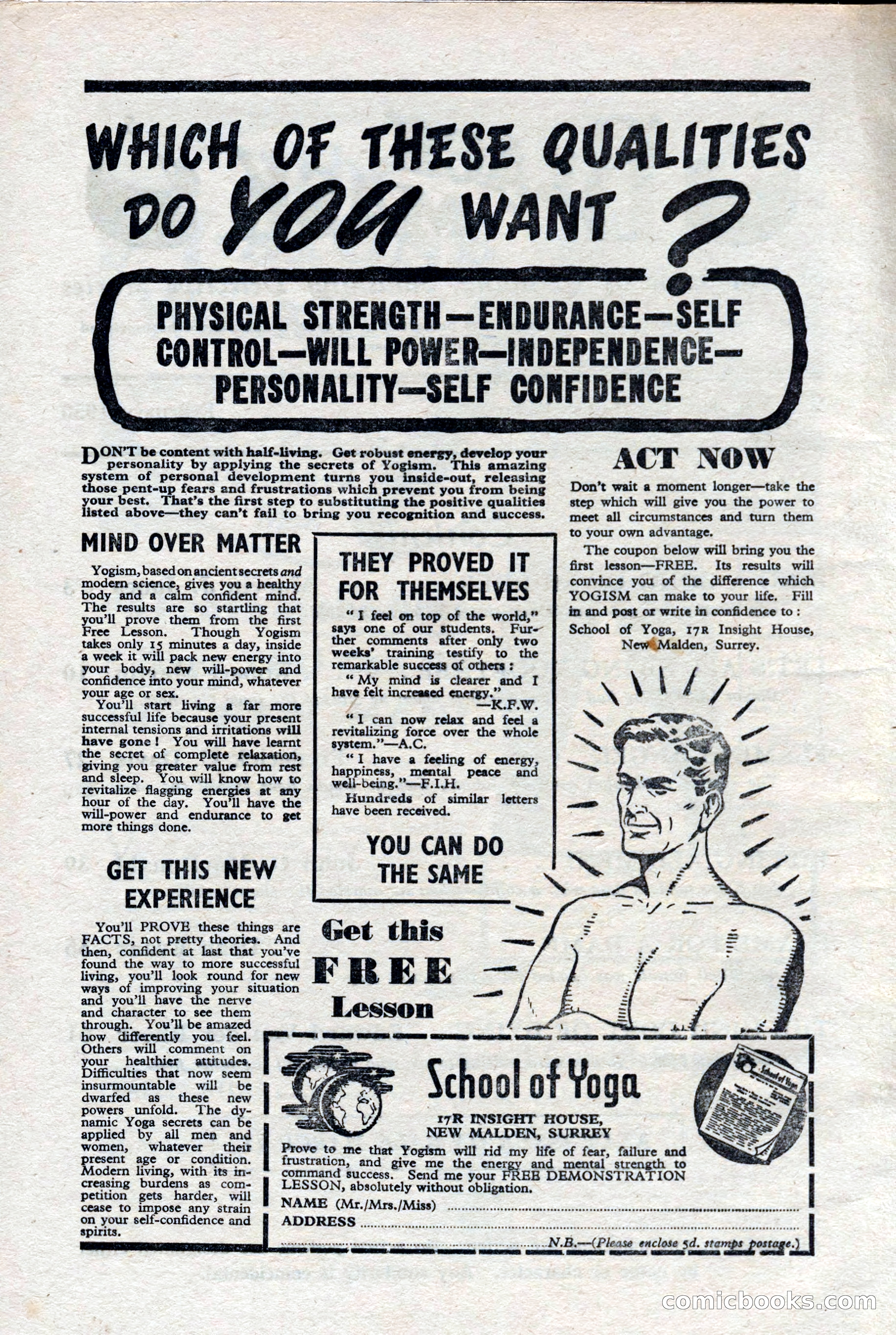 Black Mask (UK), February 1950 — page 4 of 68