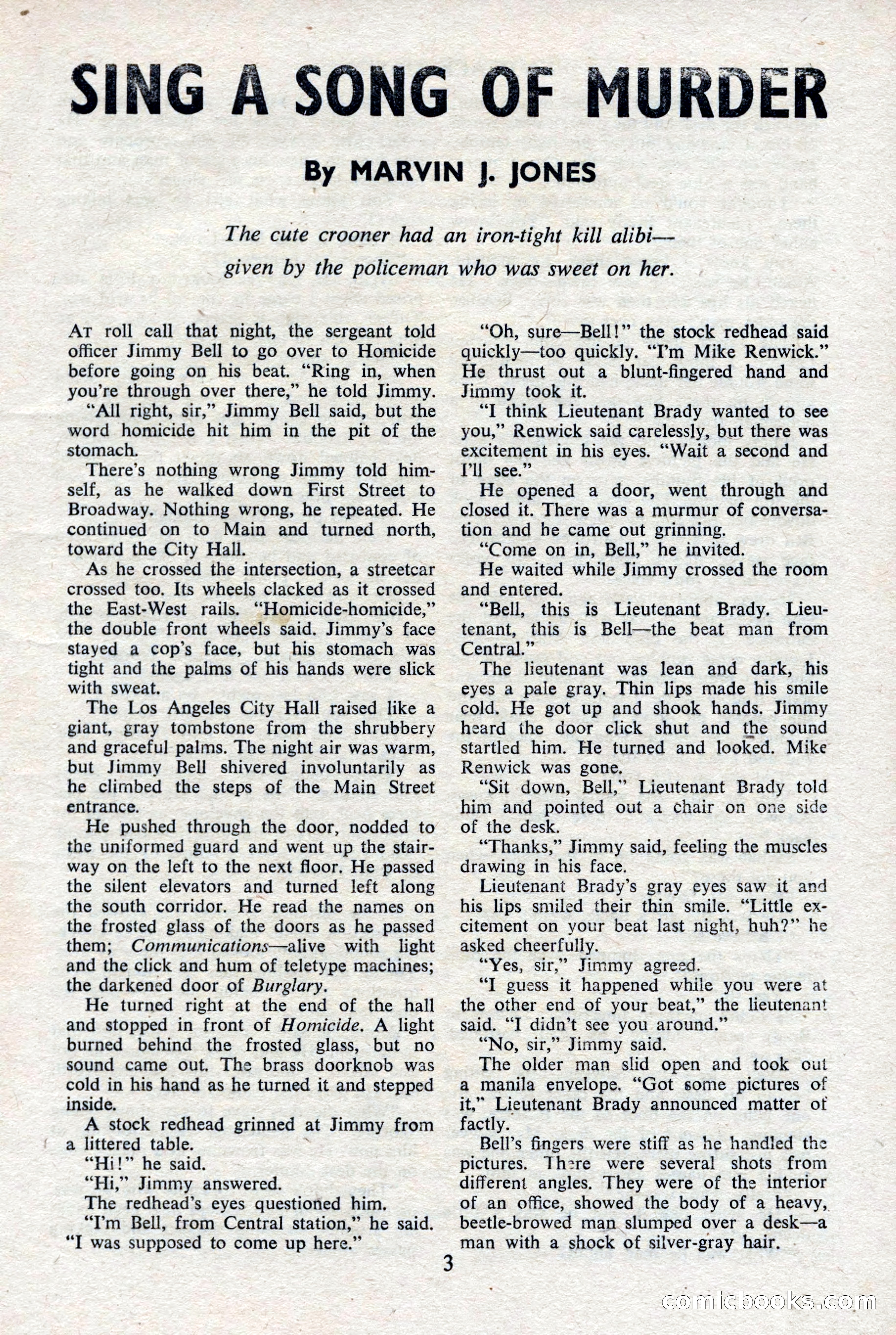 Black Mask (UK), February 1950 — page 5 of 68