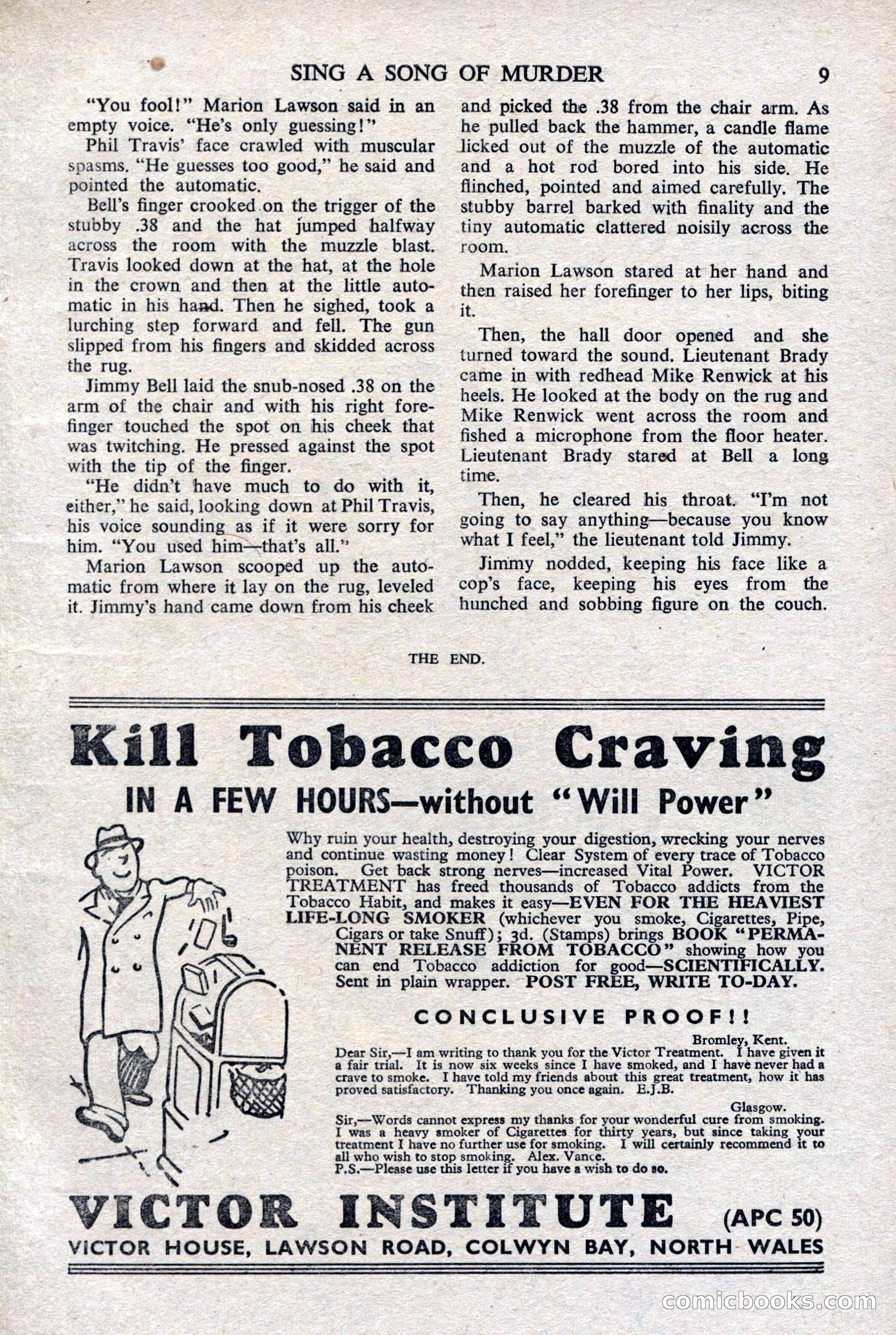 Black Mask (UK), February 1950 — page 11 of 68