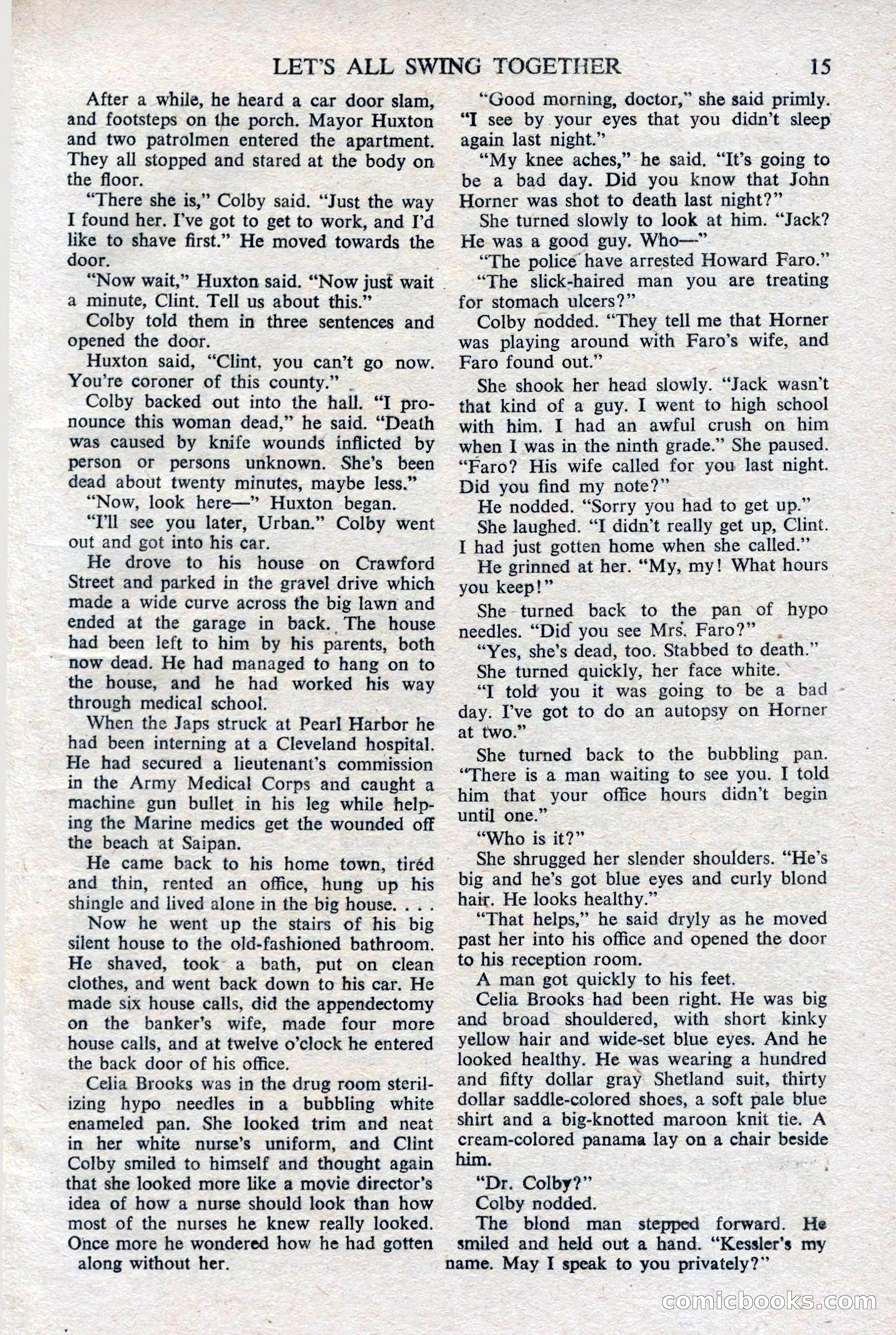 Black Mask (UK), February 1950 — page 17 of 68
