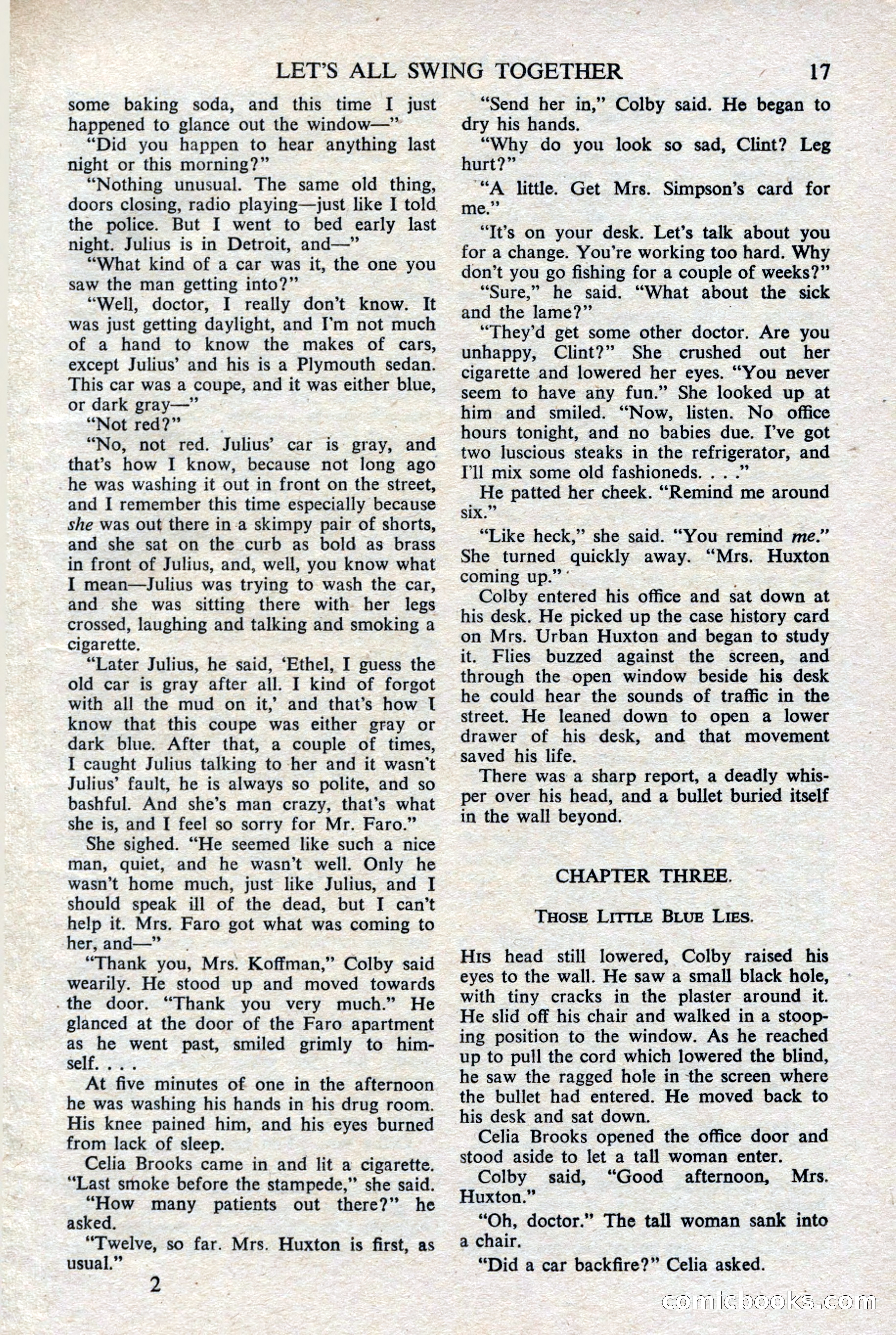Black Mask (UK), February 1950 — page 19 of 68