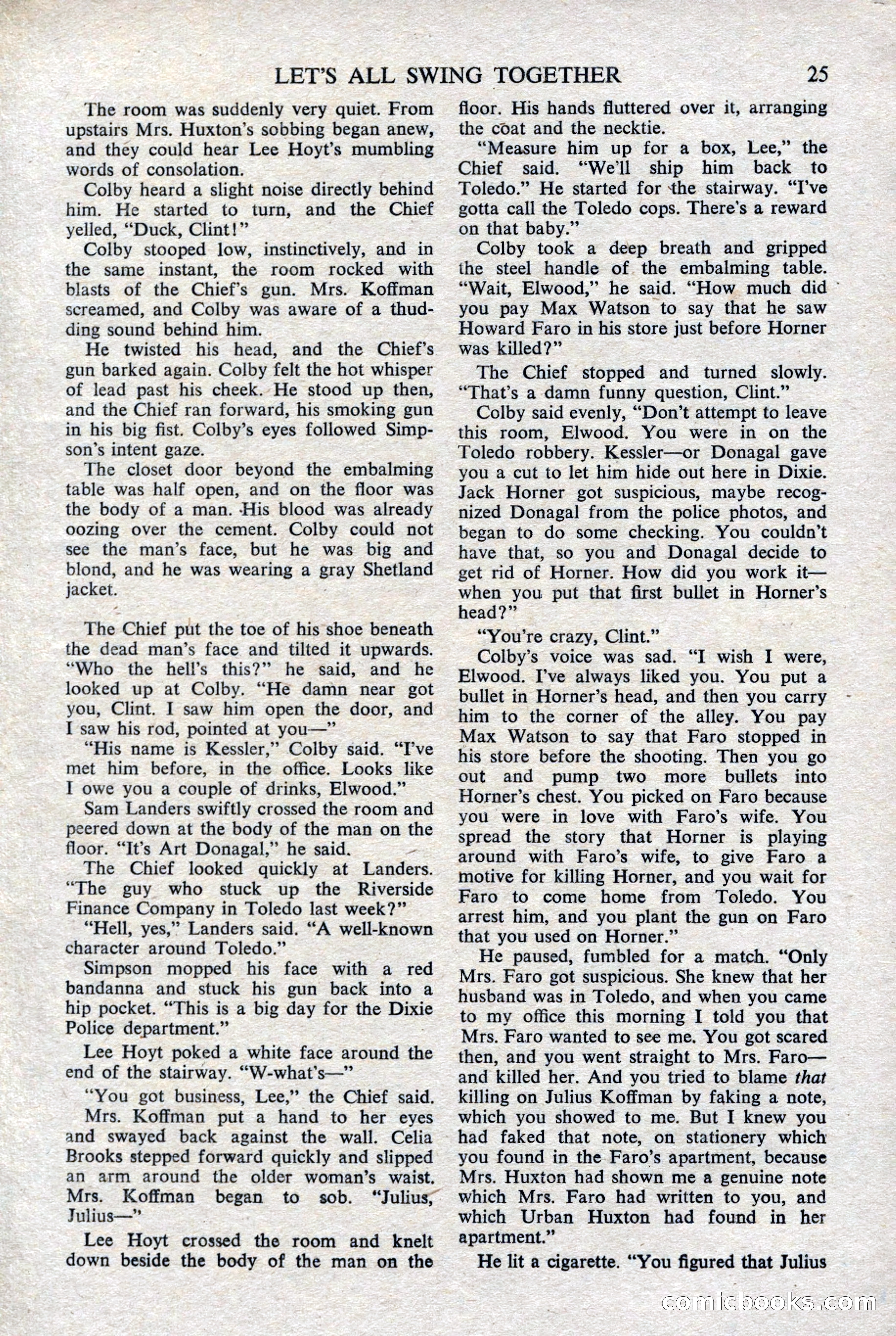 Black Mask (UK), February 1950 — page 27 of 68