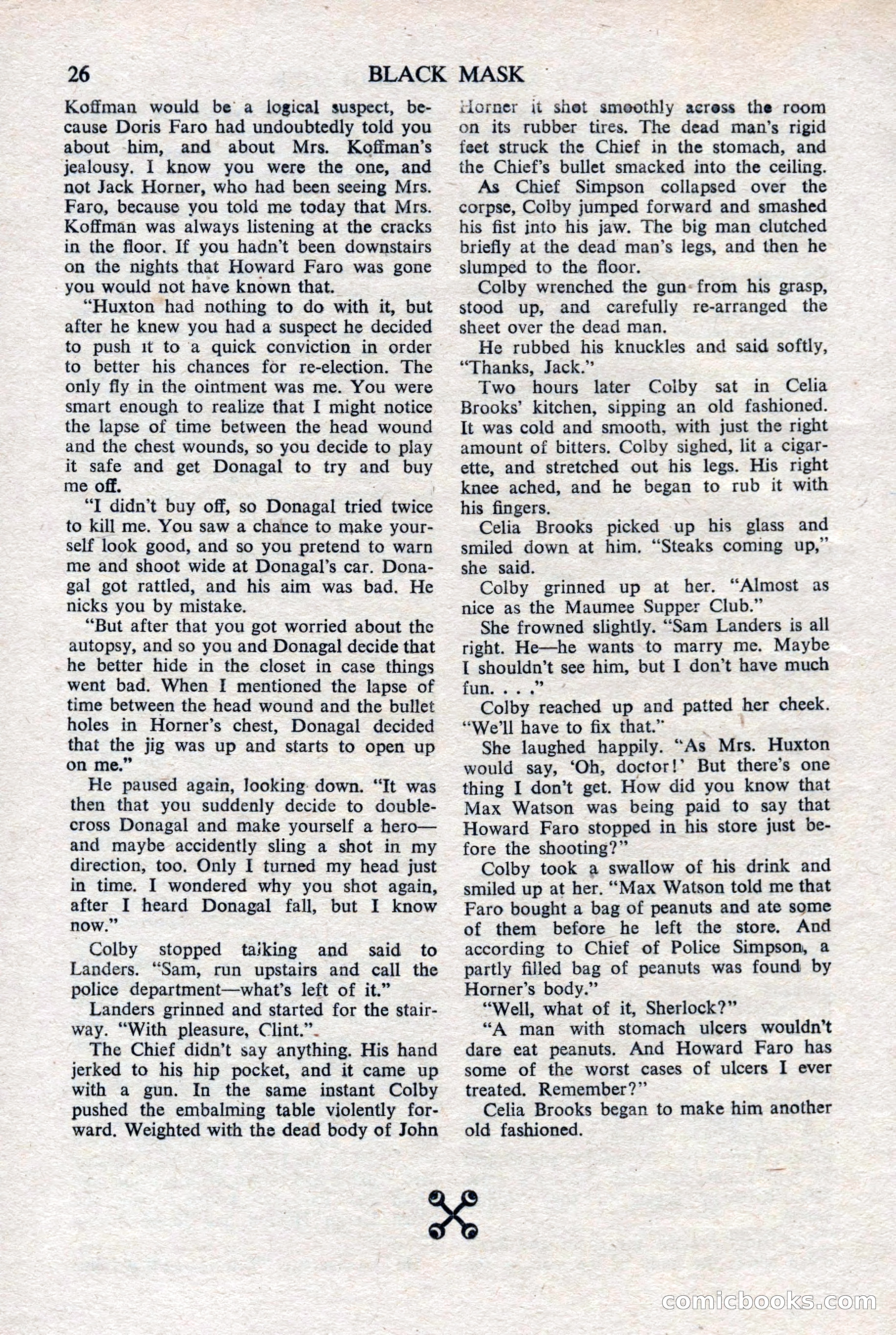 Black Mask (UK), February 1950 — page 28 of 68