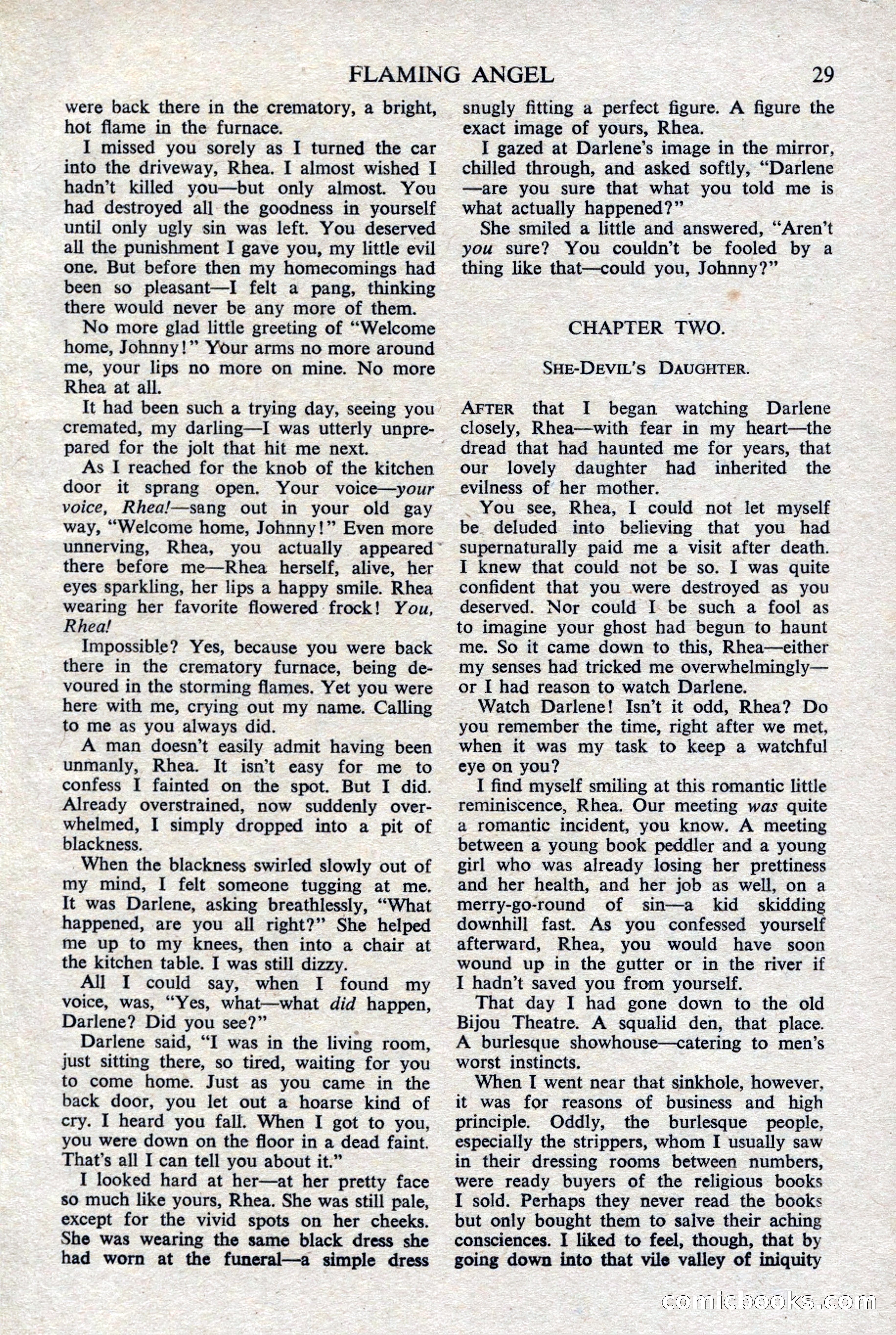 Black Mask (UK), February 1950 — page 31 of 68