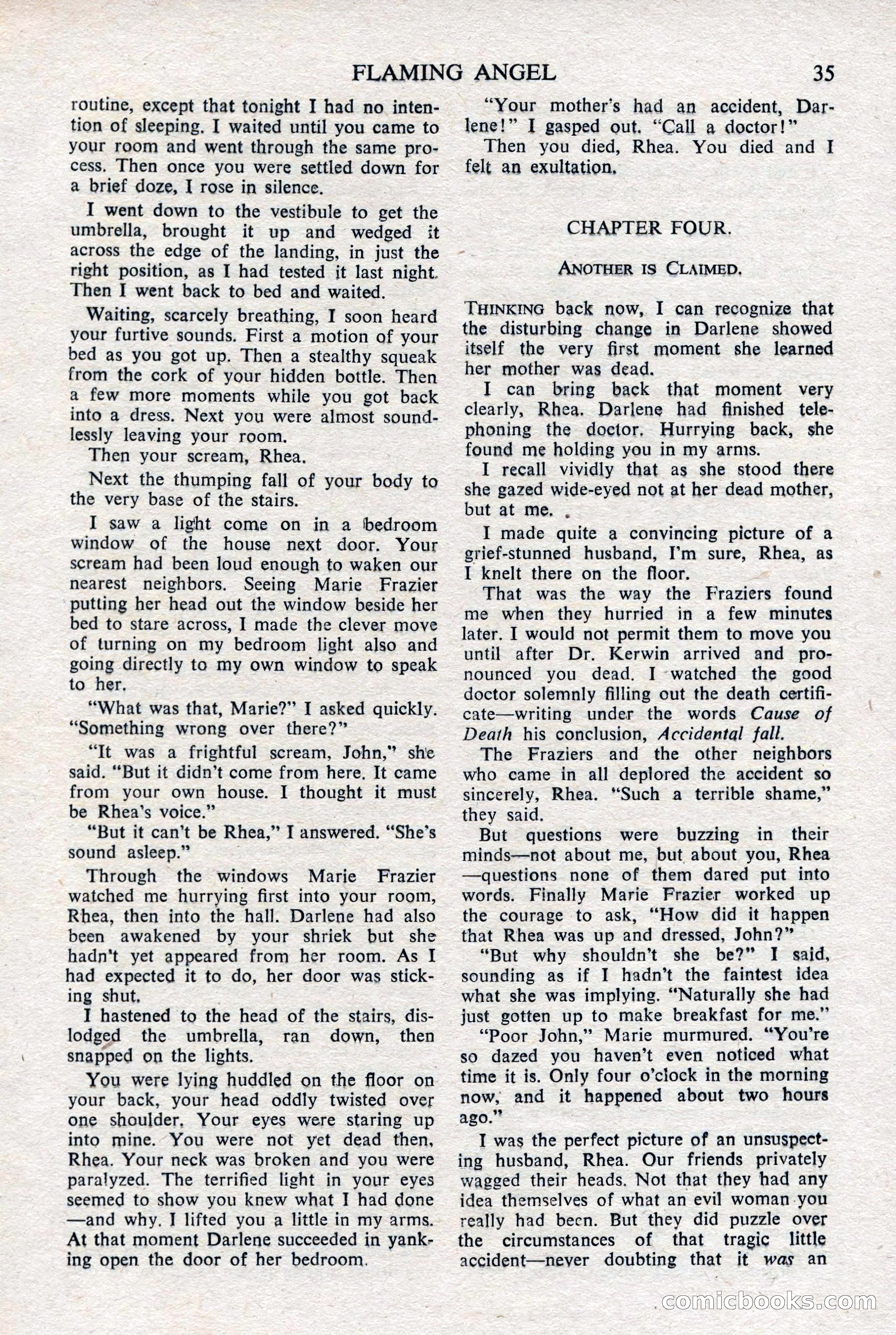 Black Mask (UK), February 1950 — page 37 of 68