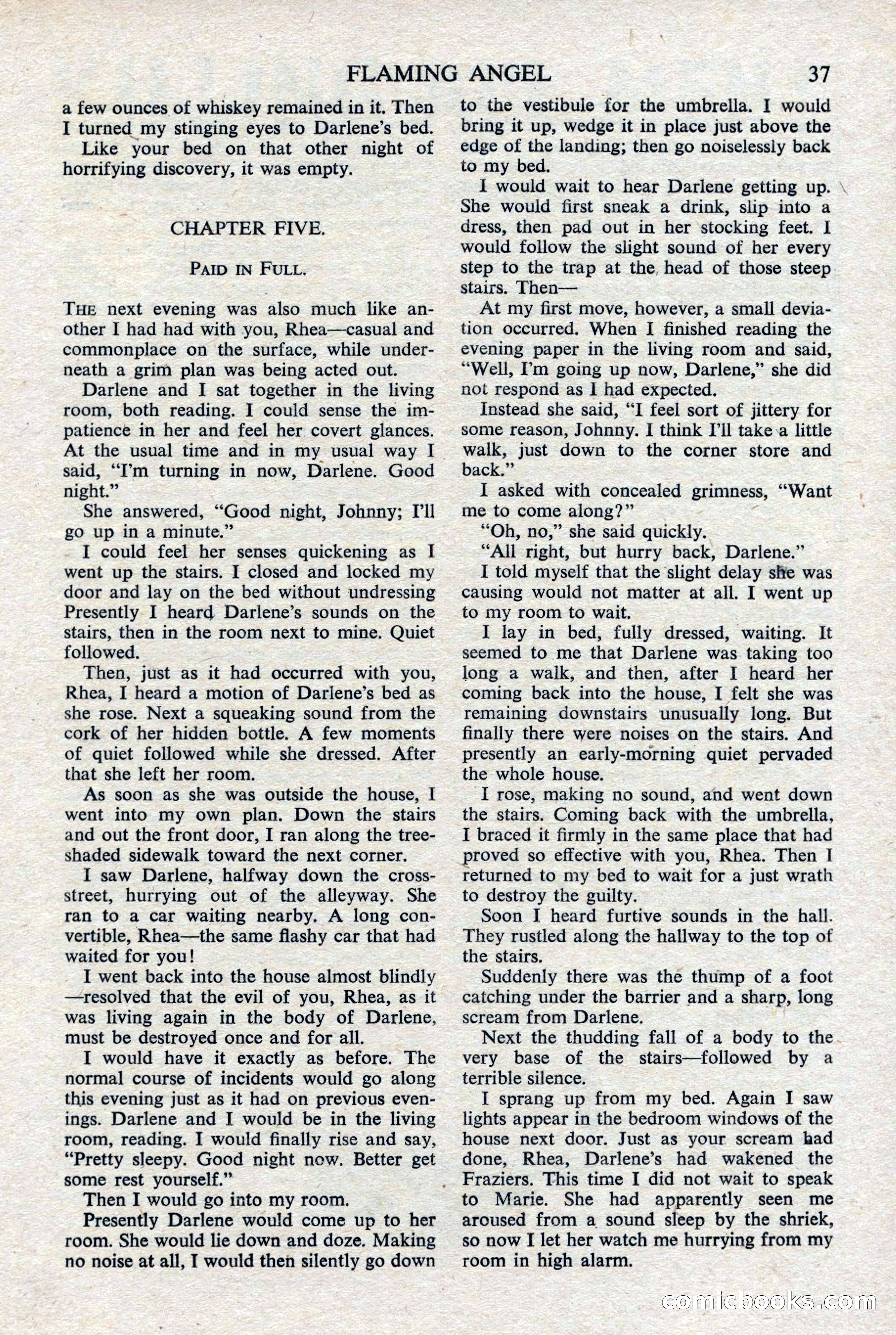 Black Mask (UK), February 1950 — page 39 of 68