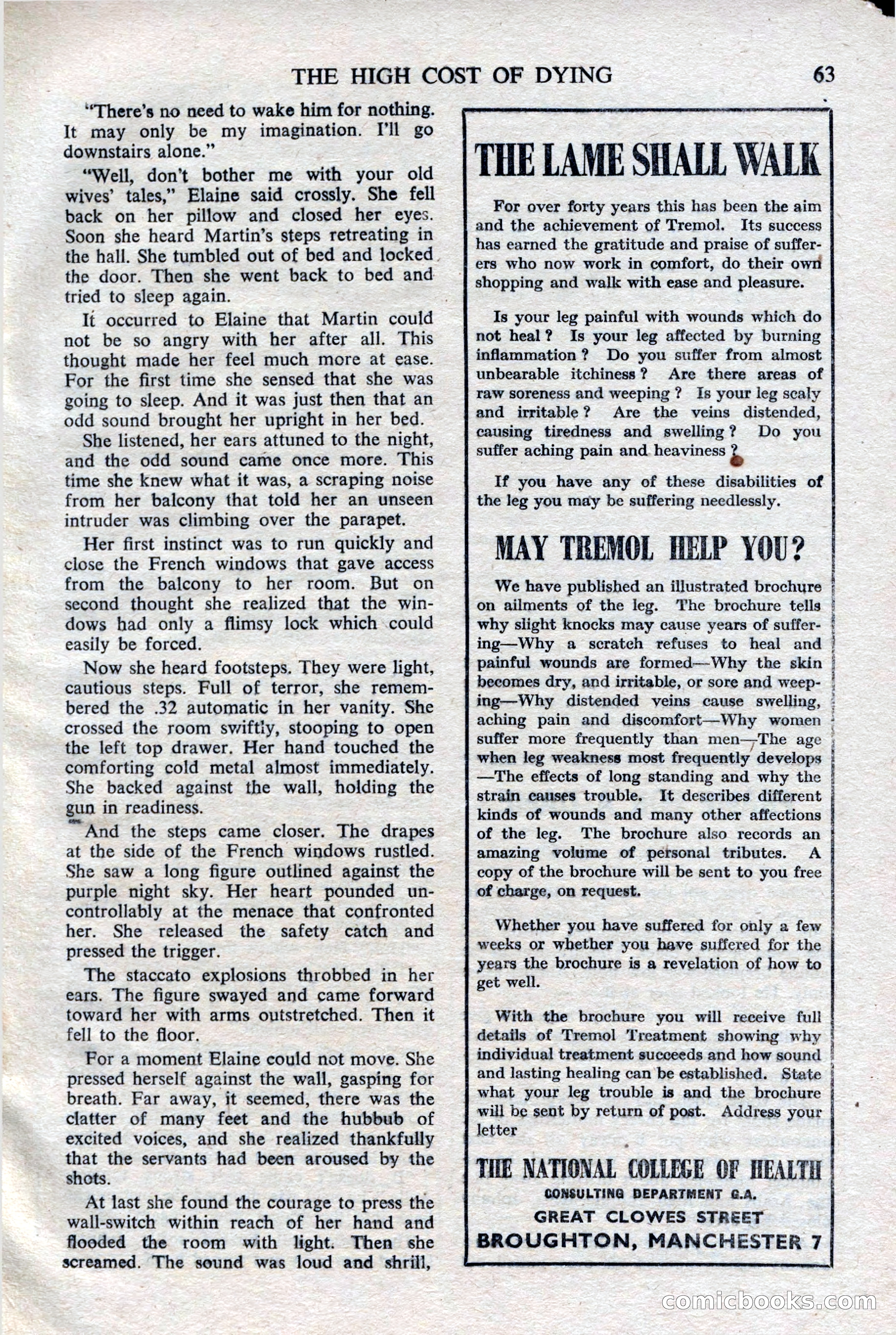 Black Mask (UK), February 1950 — page 65 of 68