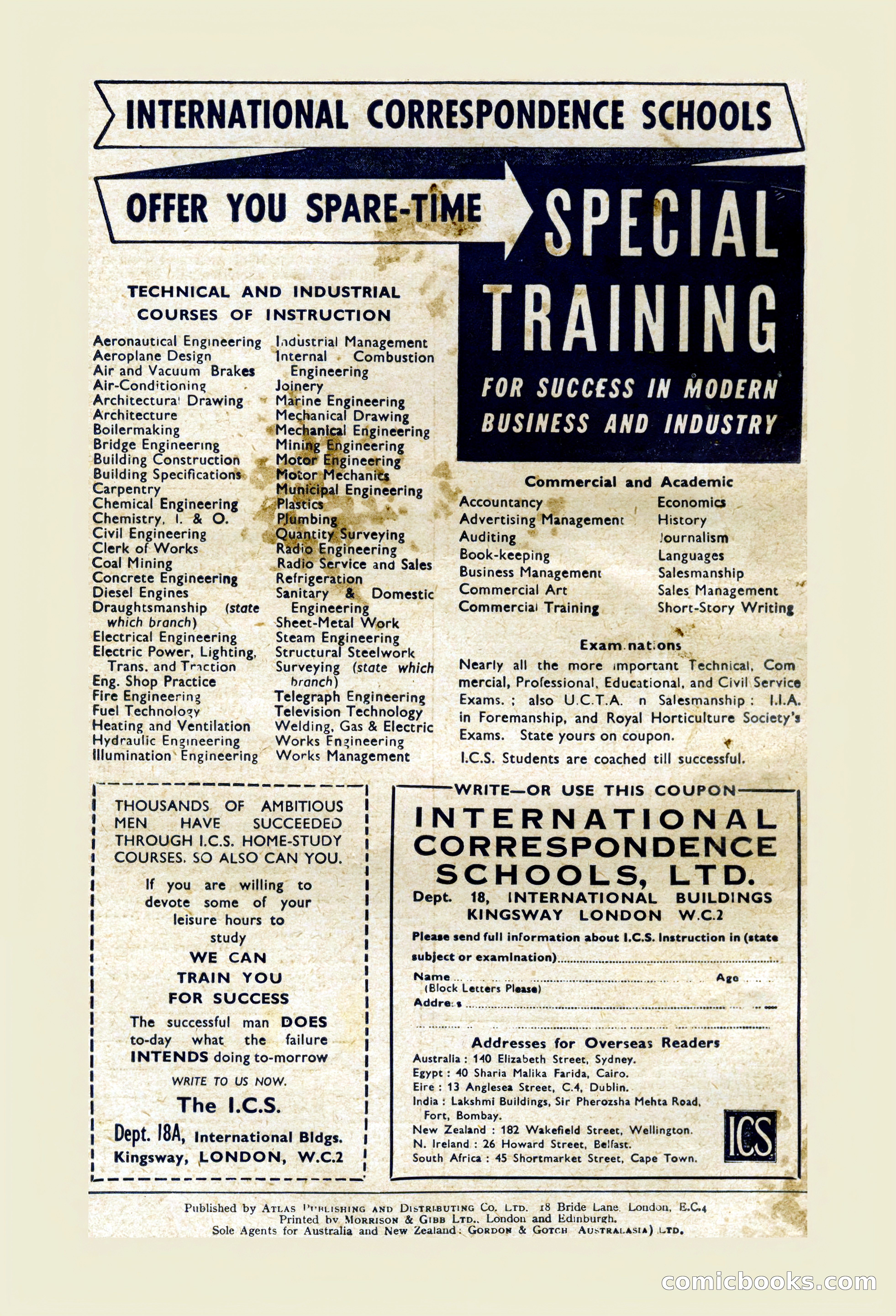 Black Mask (UK), February 1950 — page 68 of 68