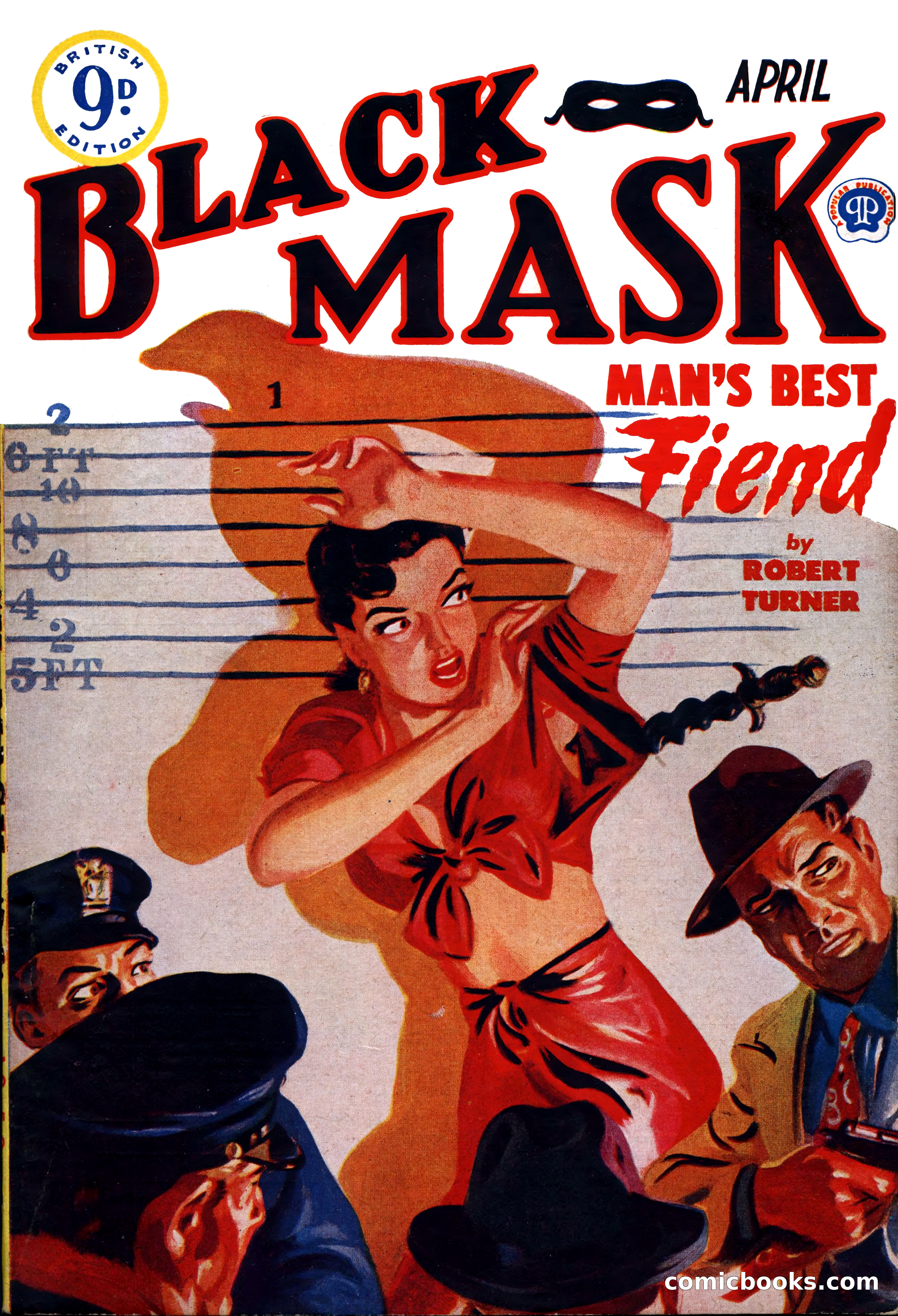 Black Mask (UK Edition), April 1950