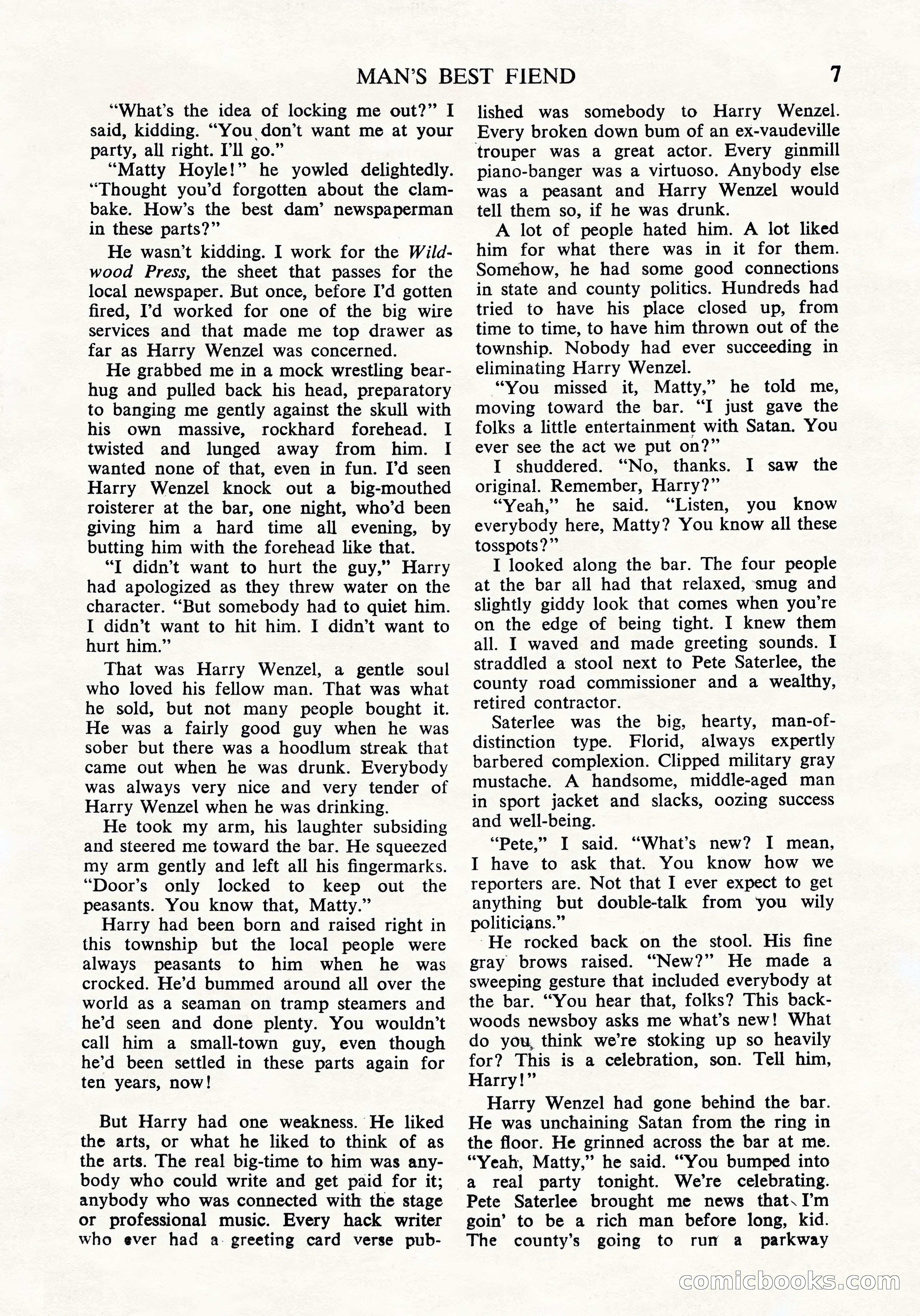 Black Mask (UK Edition), April 1950 — page 9 of 68