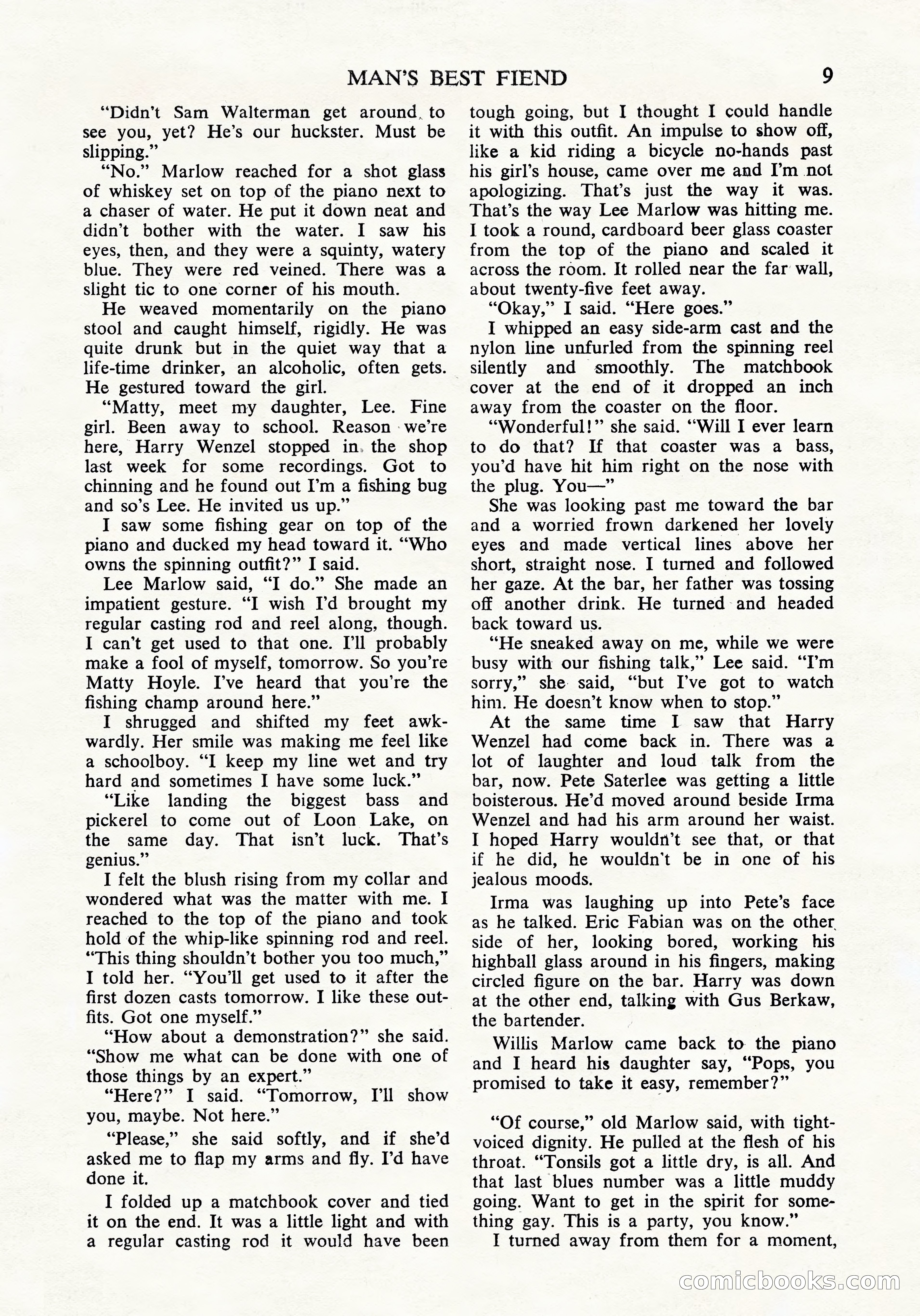 Black Mask (UK Edition), April 1950 — page 11 of 68