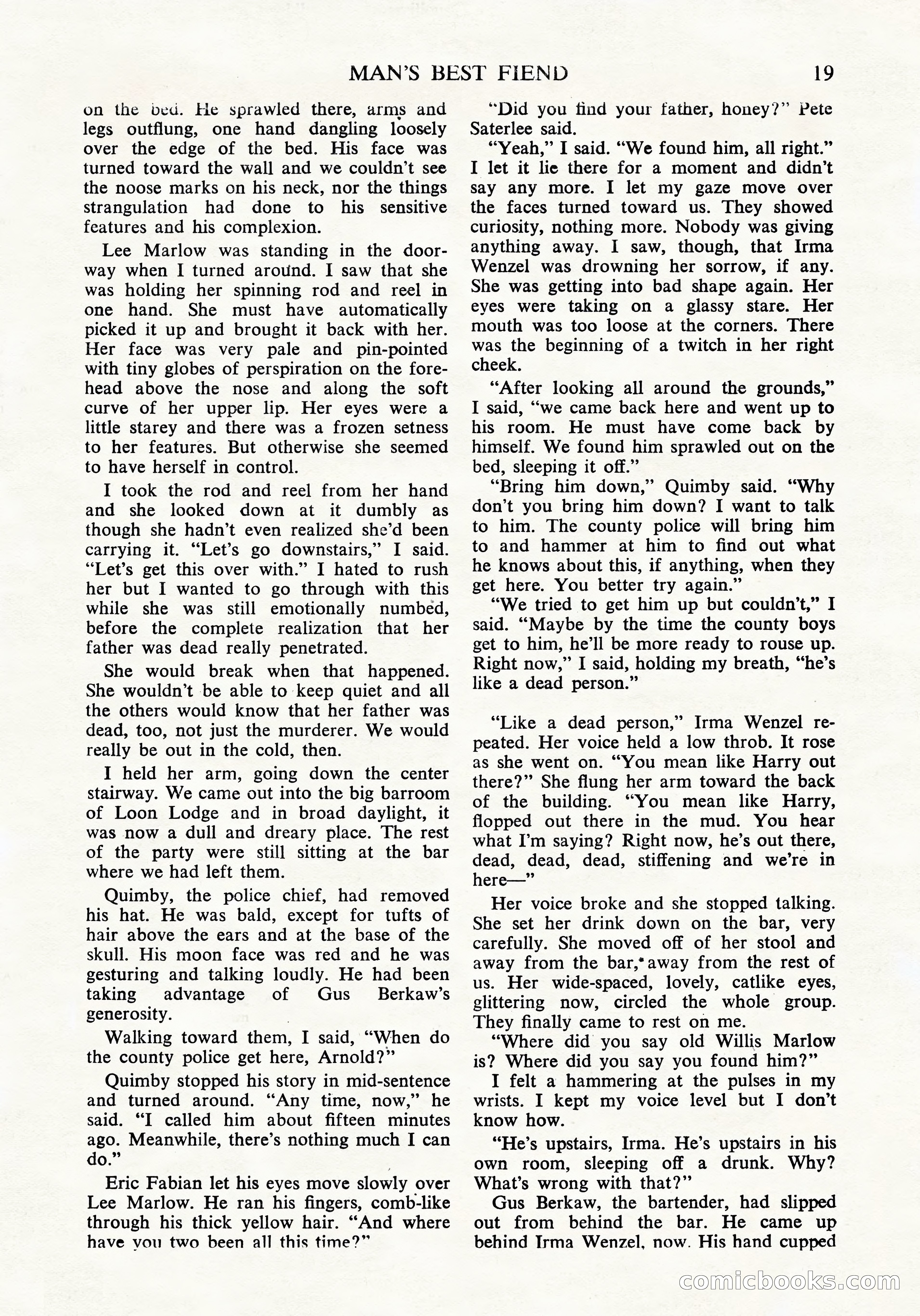 Black Mask (UK Edition), April 1950 — page 21 of 68